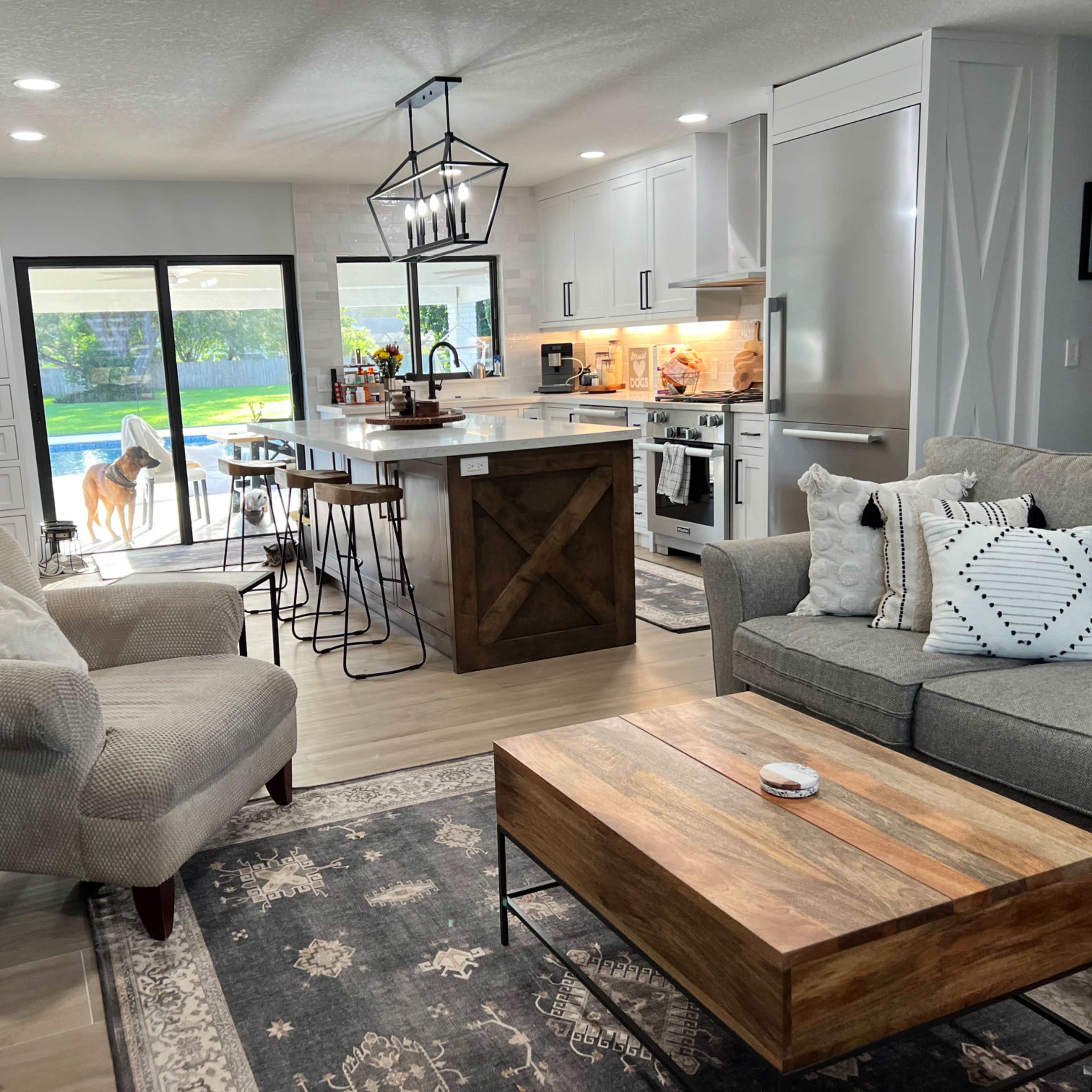 Modern Ranch Acreage Home with Pool Image in Southwest Ranches, Southwest Ranches, FL