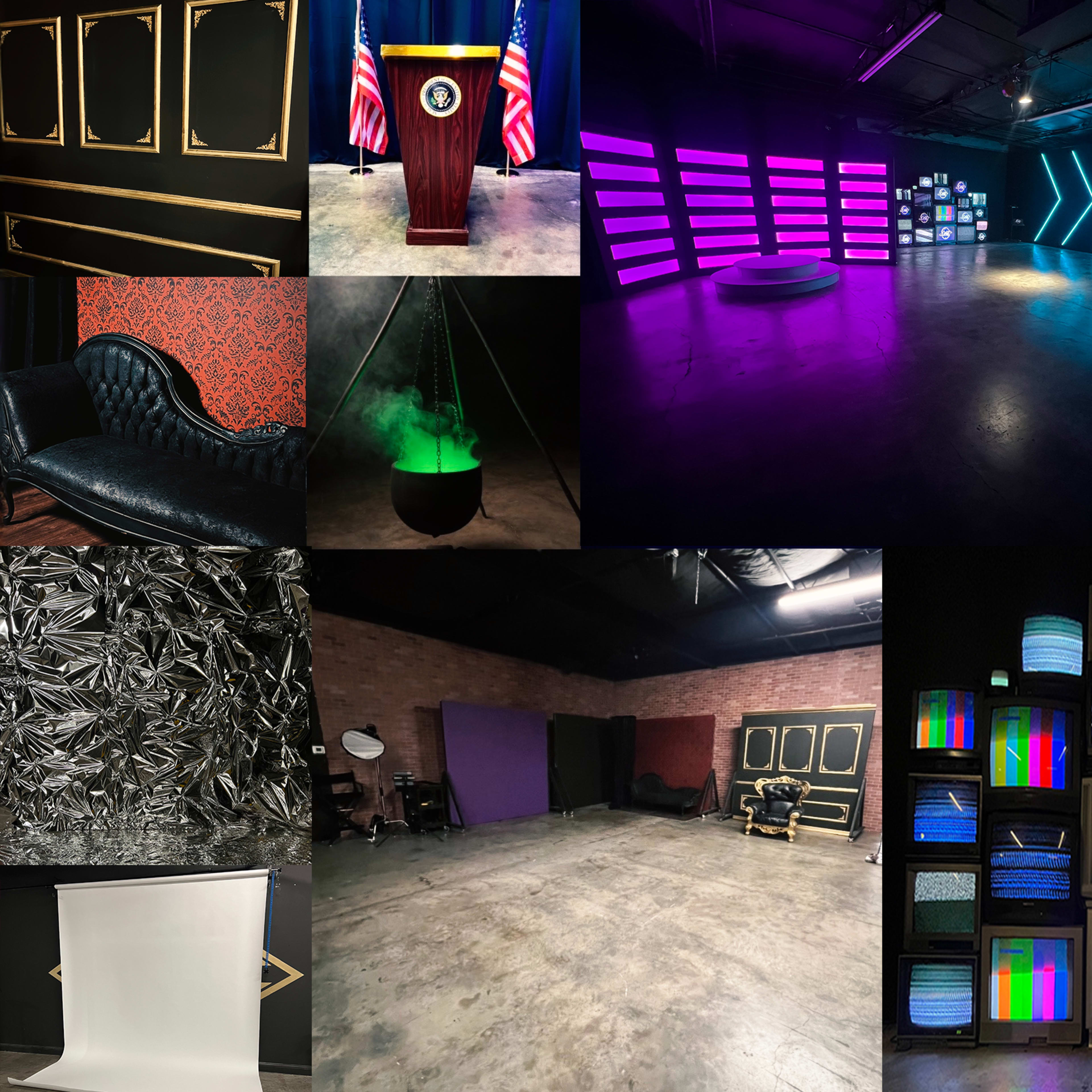 Creative Film & Photo Studio w/ Multiple sets & Vehicle Access / warehouse | Orbit Studios Image in Northgreen Park, Houston, TX