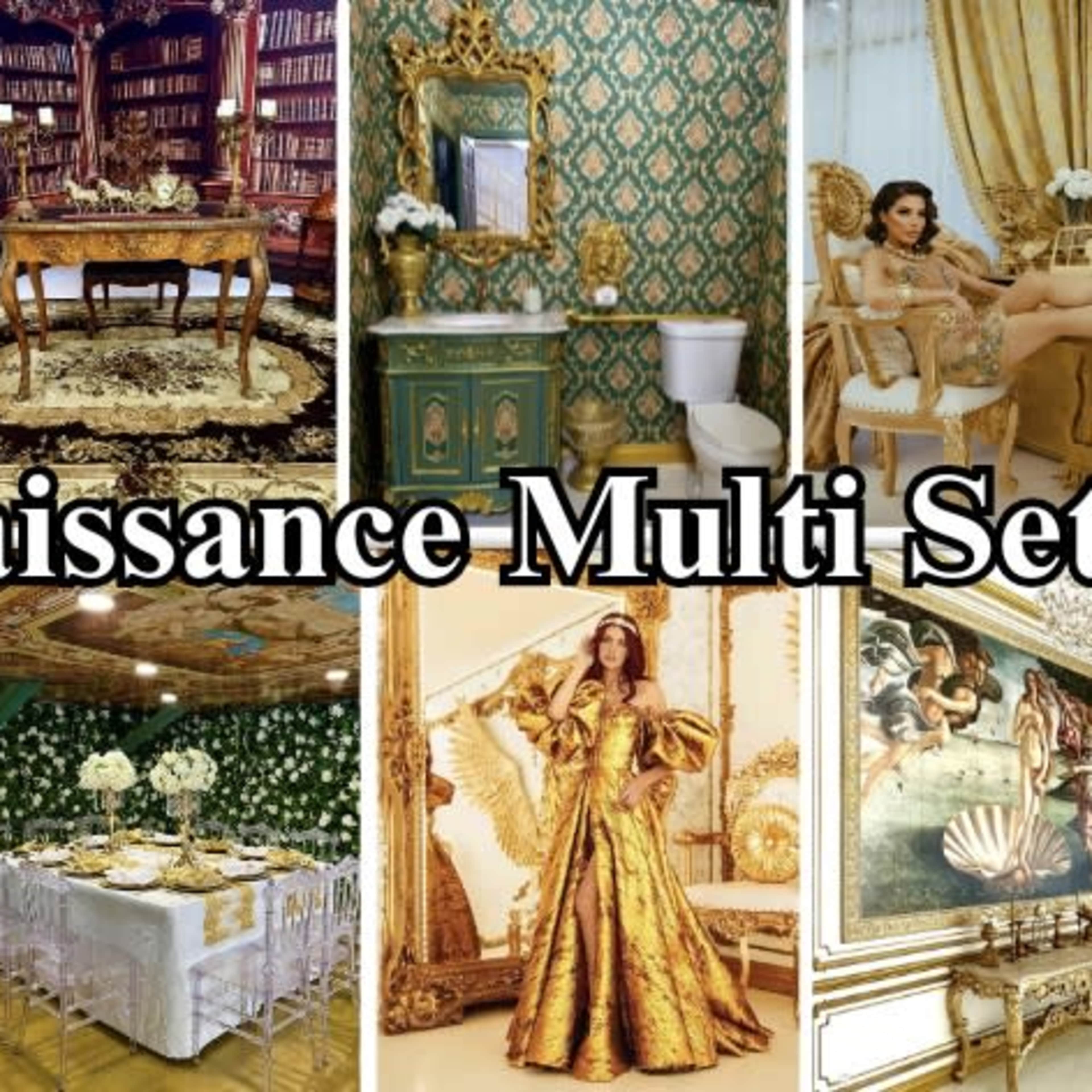 Bridgerton Versailles Luxury MultiSet Huge Palace | Natural Light | Central AC | Free Parking | The Glass Slipper Palace Image in Central LA, Los Angeles, CA