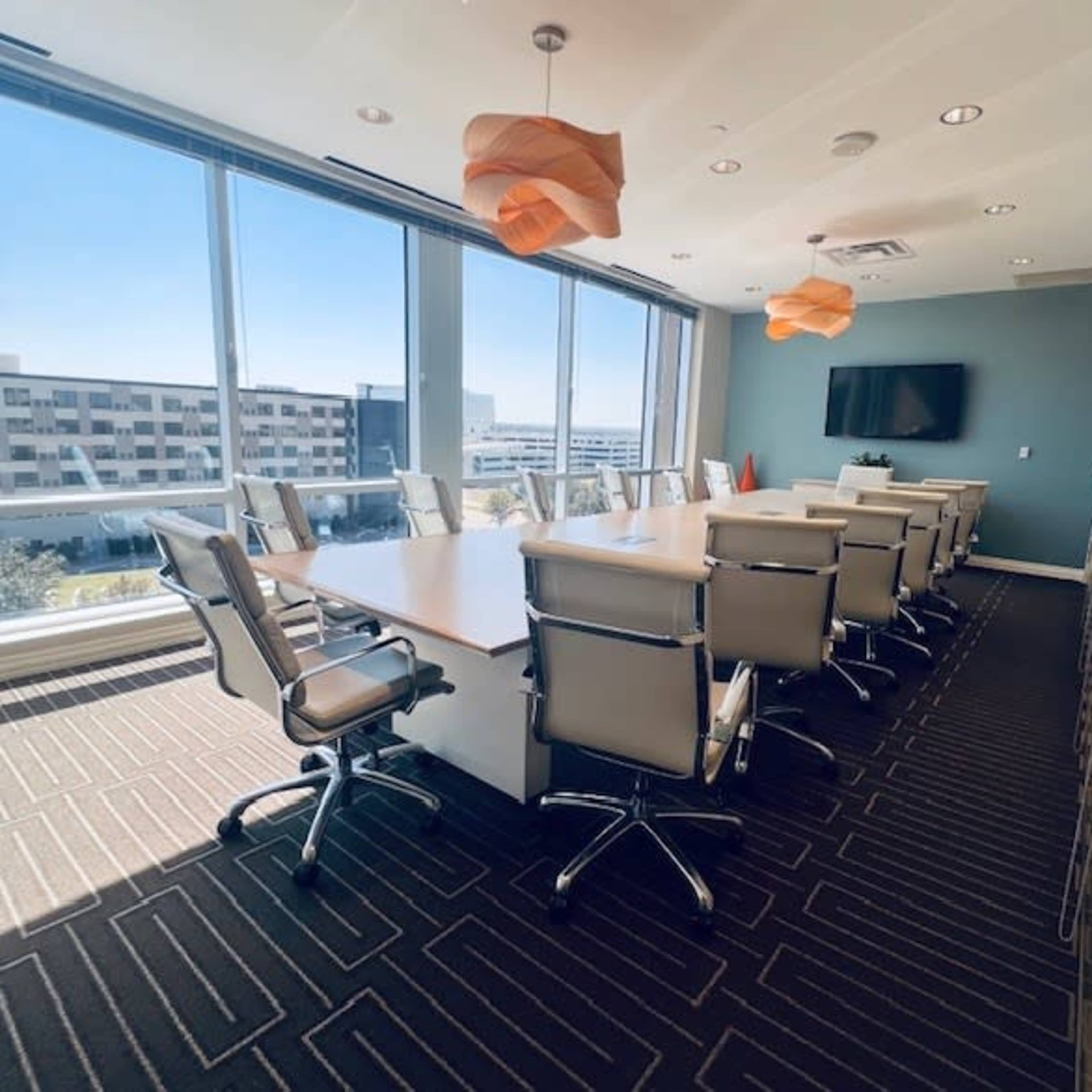 16 Person Conference Room with Views Image in Allen, Allen, TX