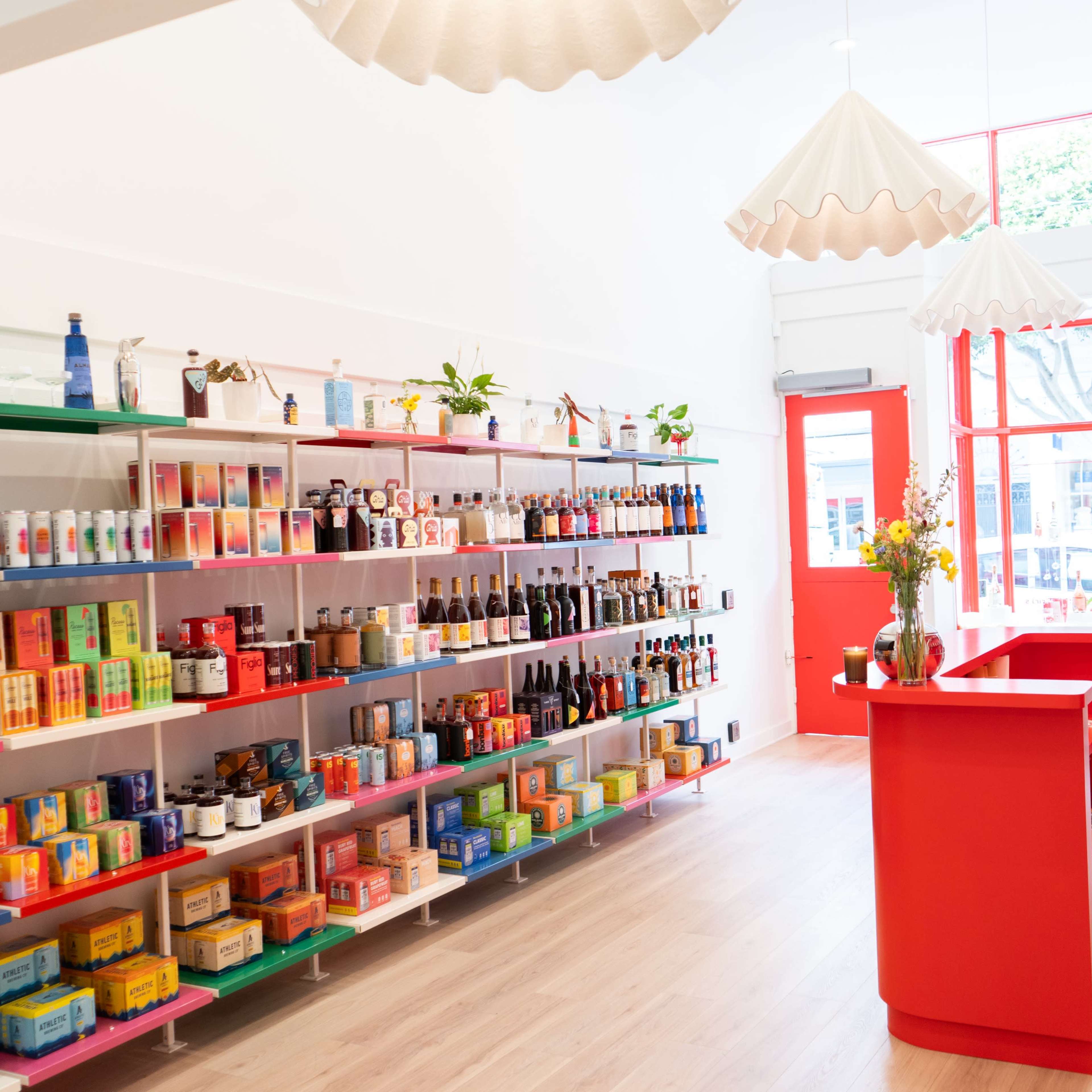 Bright, Beautiful Bottle Shop in Cow Hollow, San Francisco Image in Union Street, San Francisco, CA