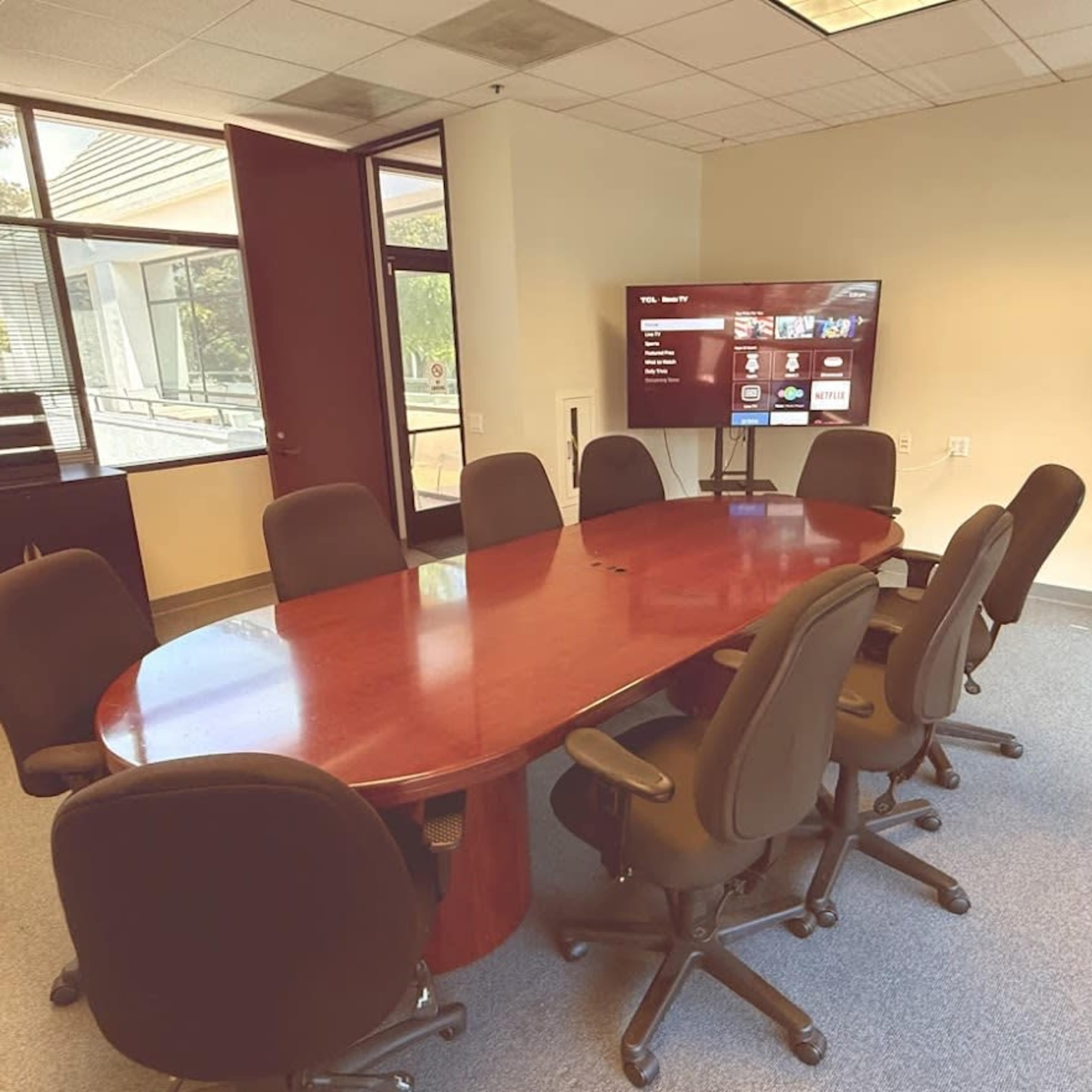 Executive Board Meeting Room at BootUP in Downtown Menlo Park Image in Menlo Park, Menlo Park, CA
