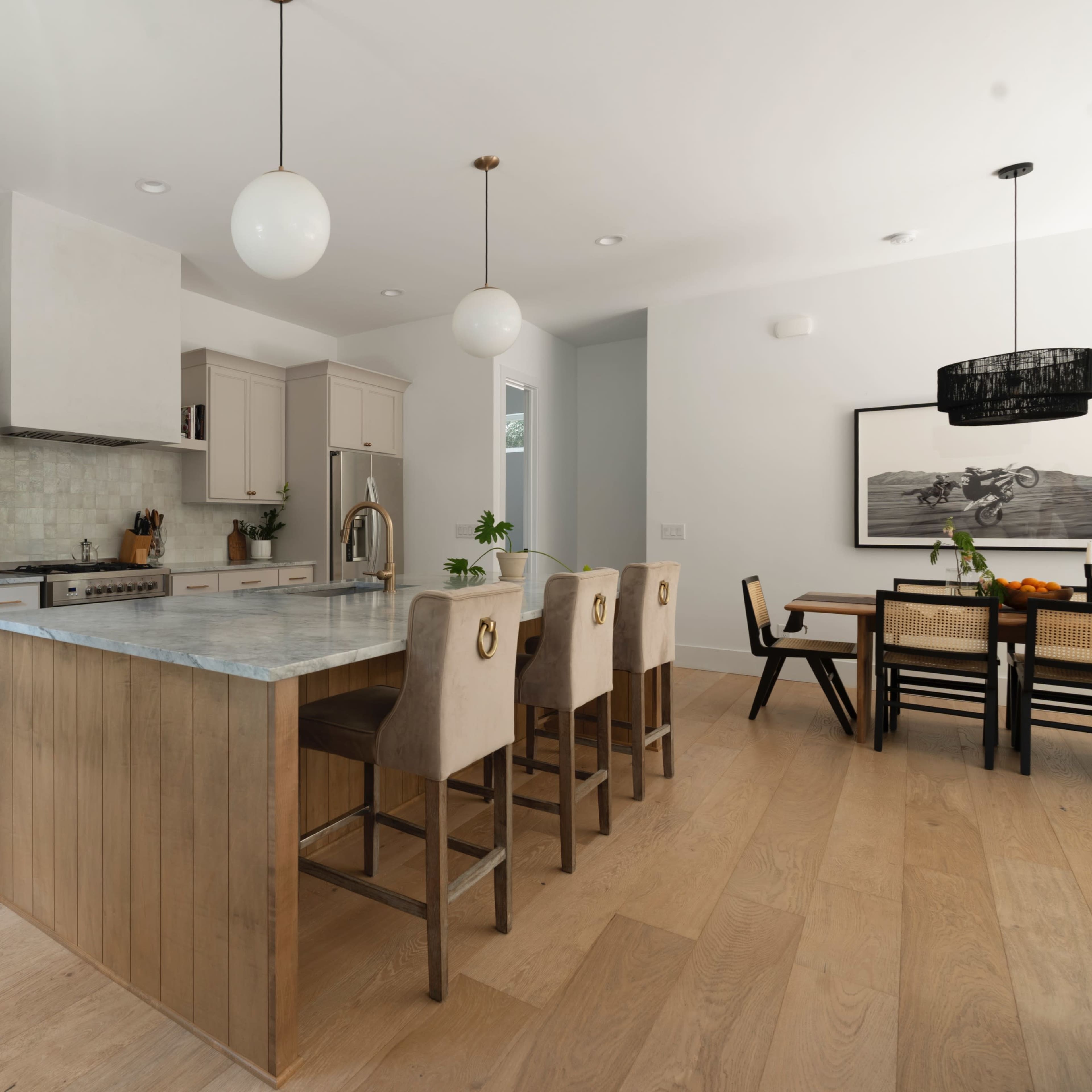 Light-Filled Dream Space with Floor to Ceiling Windows + Marble Kitchen + Treehouse Balcony Image in Glencliff, Nashville, TN