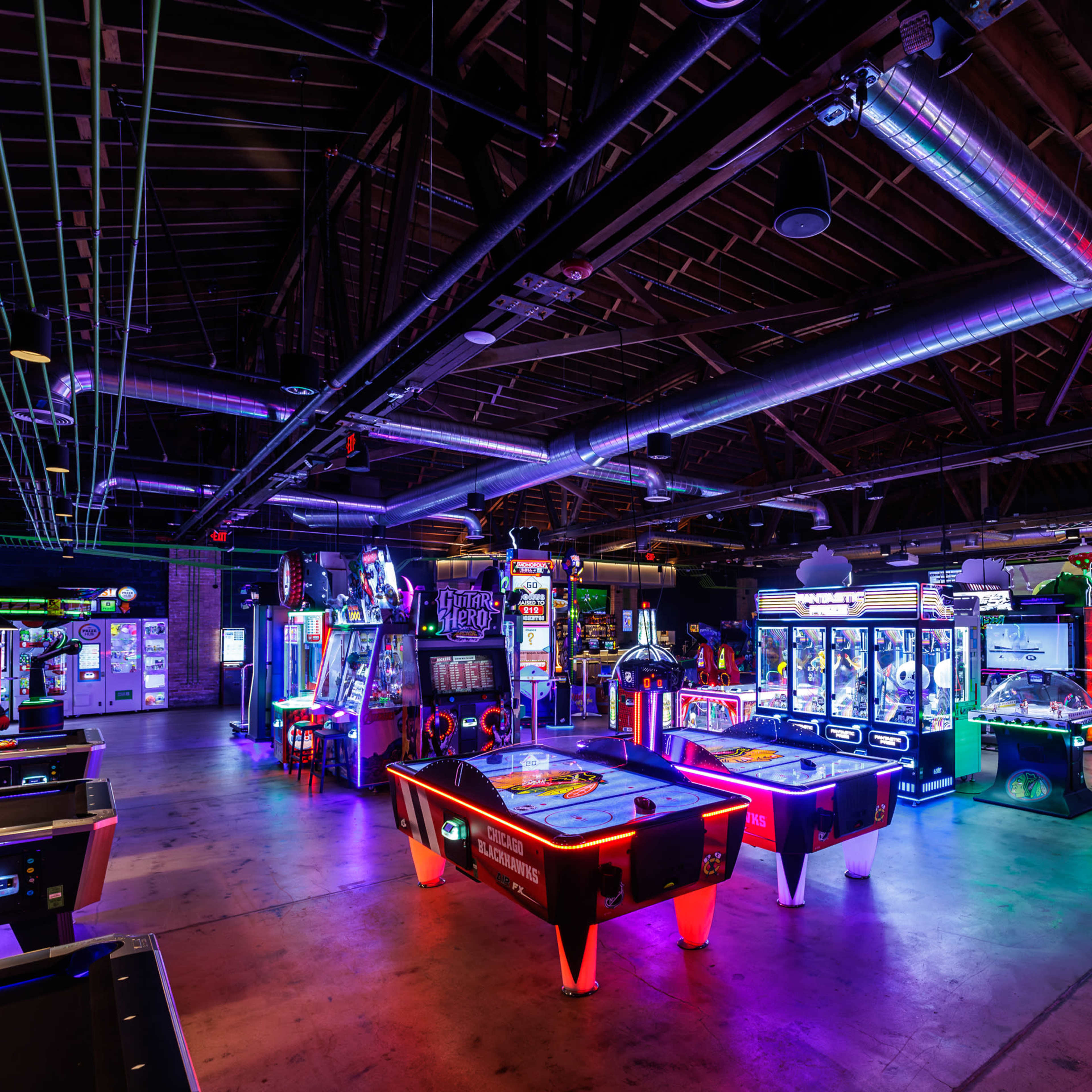 Urban Industrial Event Space & Arcade Image in Niles Township, Skokie, IL
