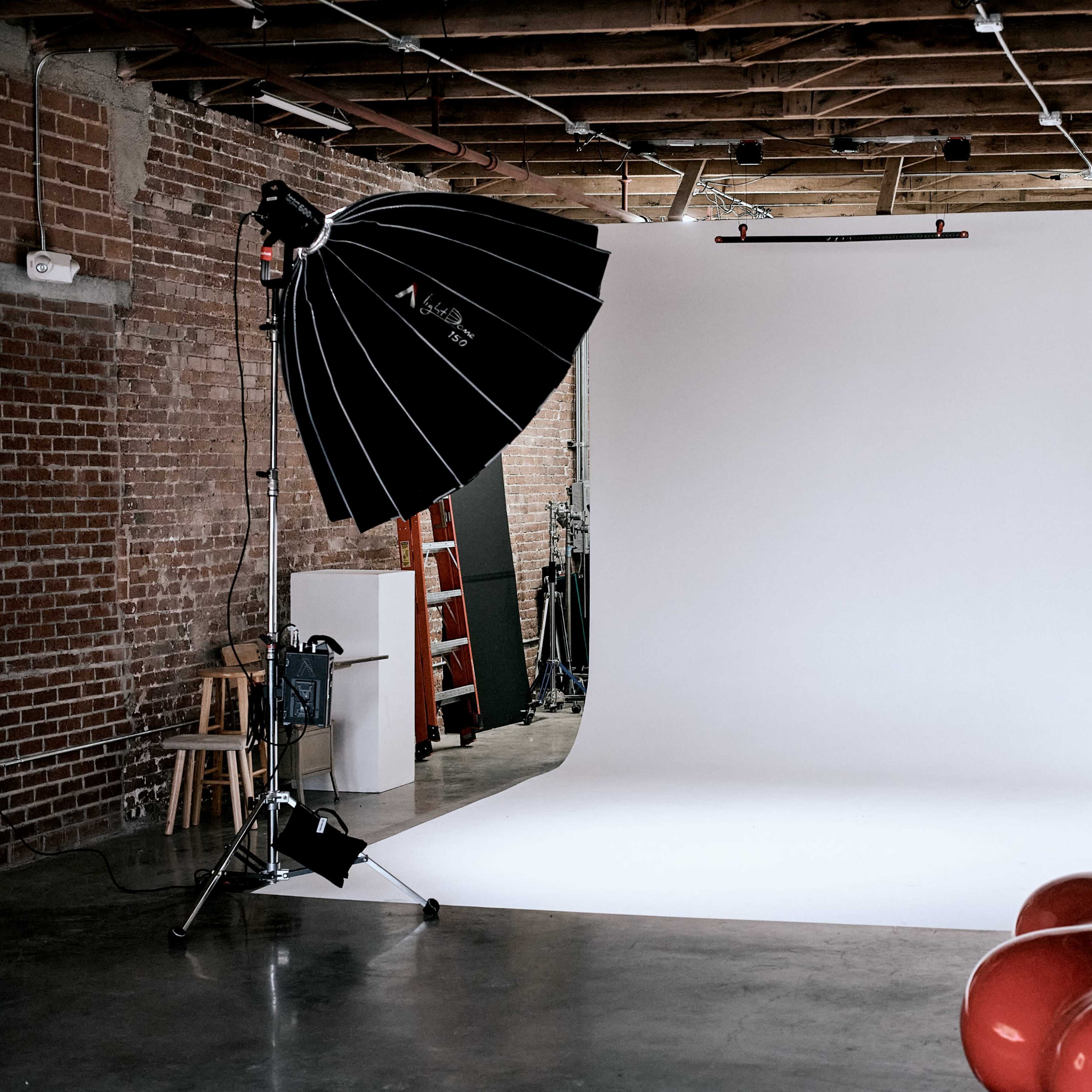 30INTHEMORNING* STUDIO | Industrial-Chic Spacious Photo Studio & Event Space | Unique Props | Robust Backdrop Library | Basic Lighting Included | Free Parking | Ground Floor Load-In Image in Central LA, Los Angeles, CA