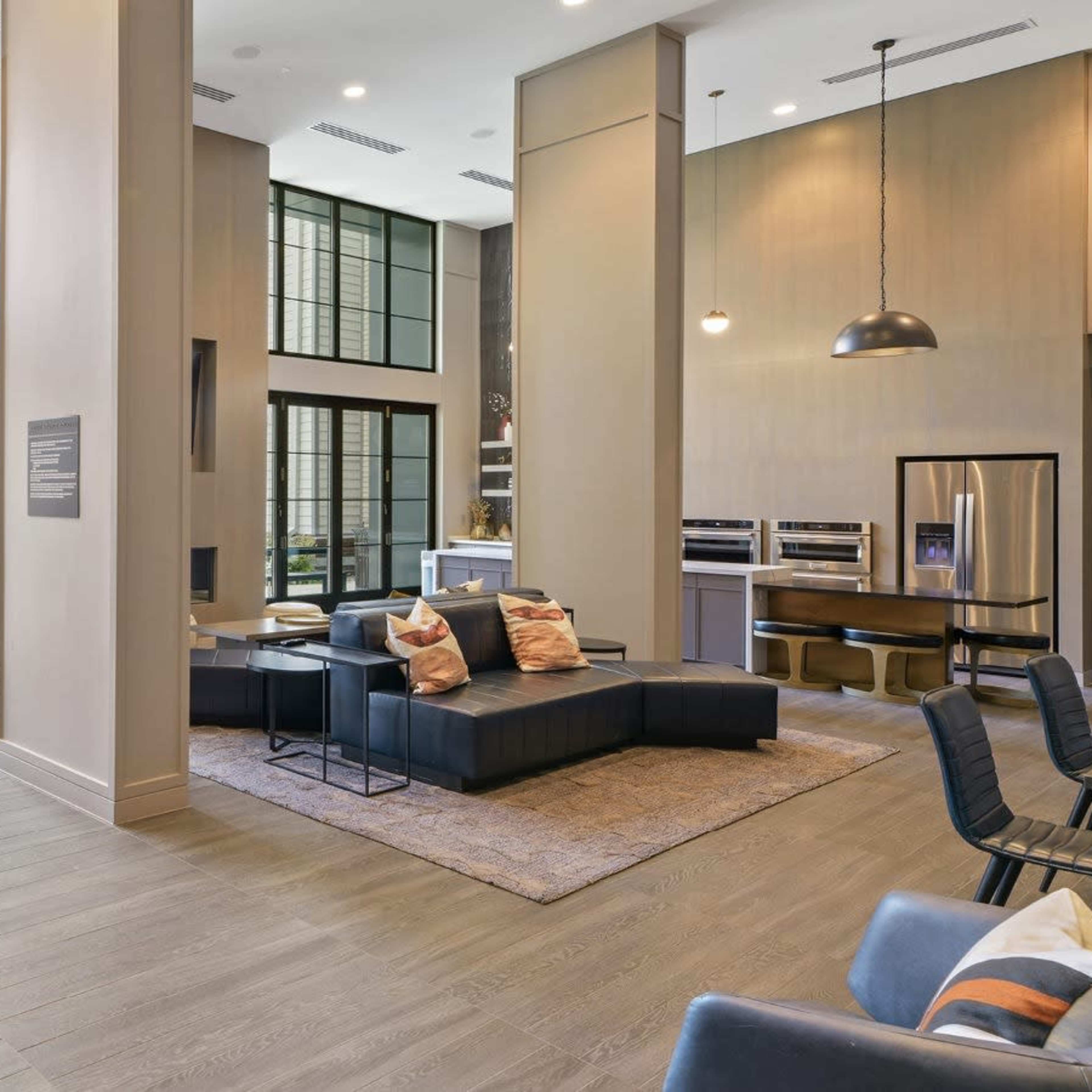 Suburban spacious social lounge Image in Hunter Mill District, Herndon, VA