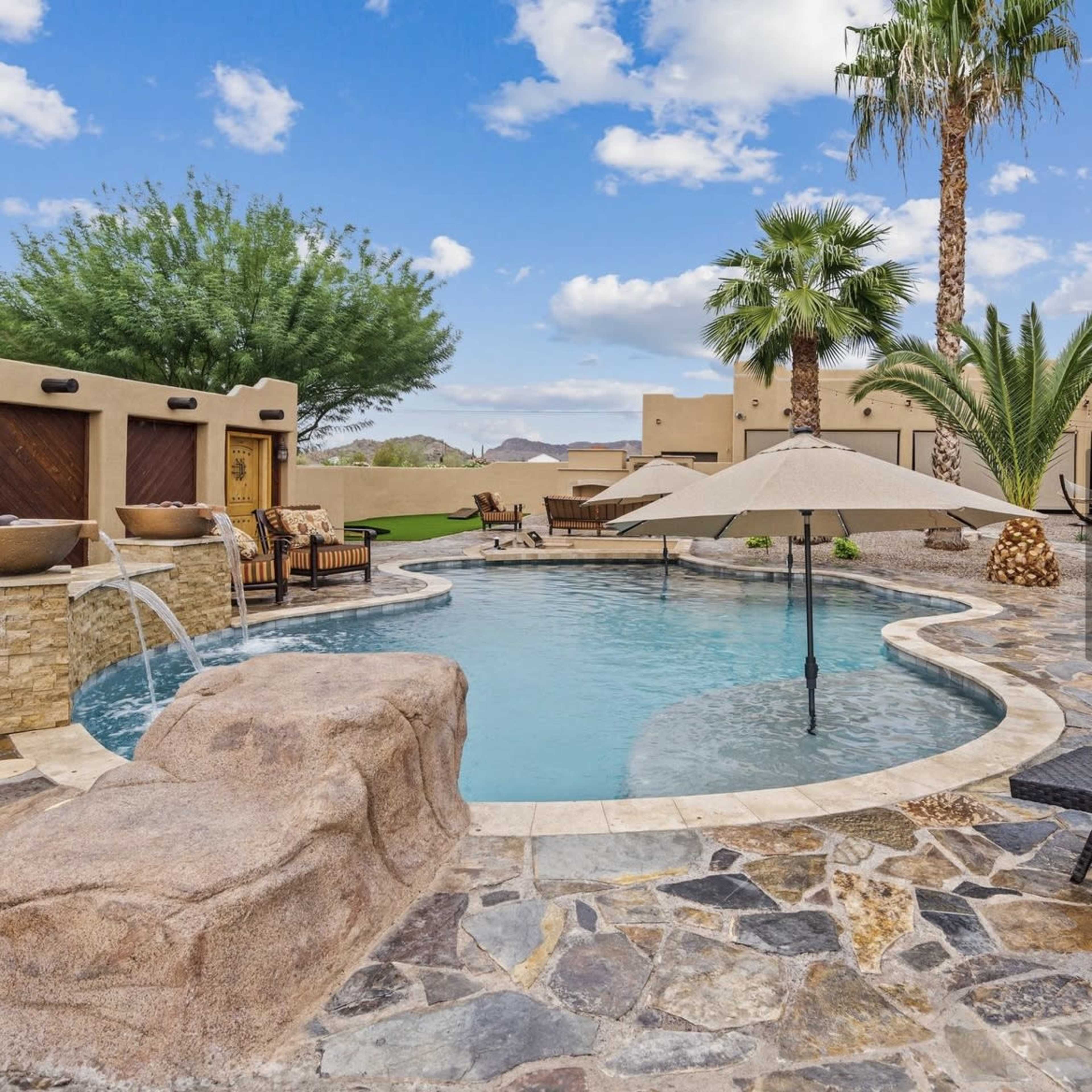 Desert Oasis Hideaway- Epic Game Room and Resort Style Backyard Image in , Pinal County, AZ