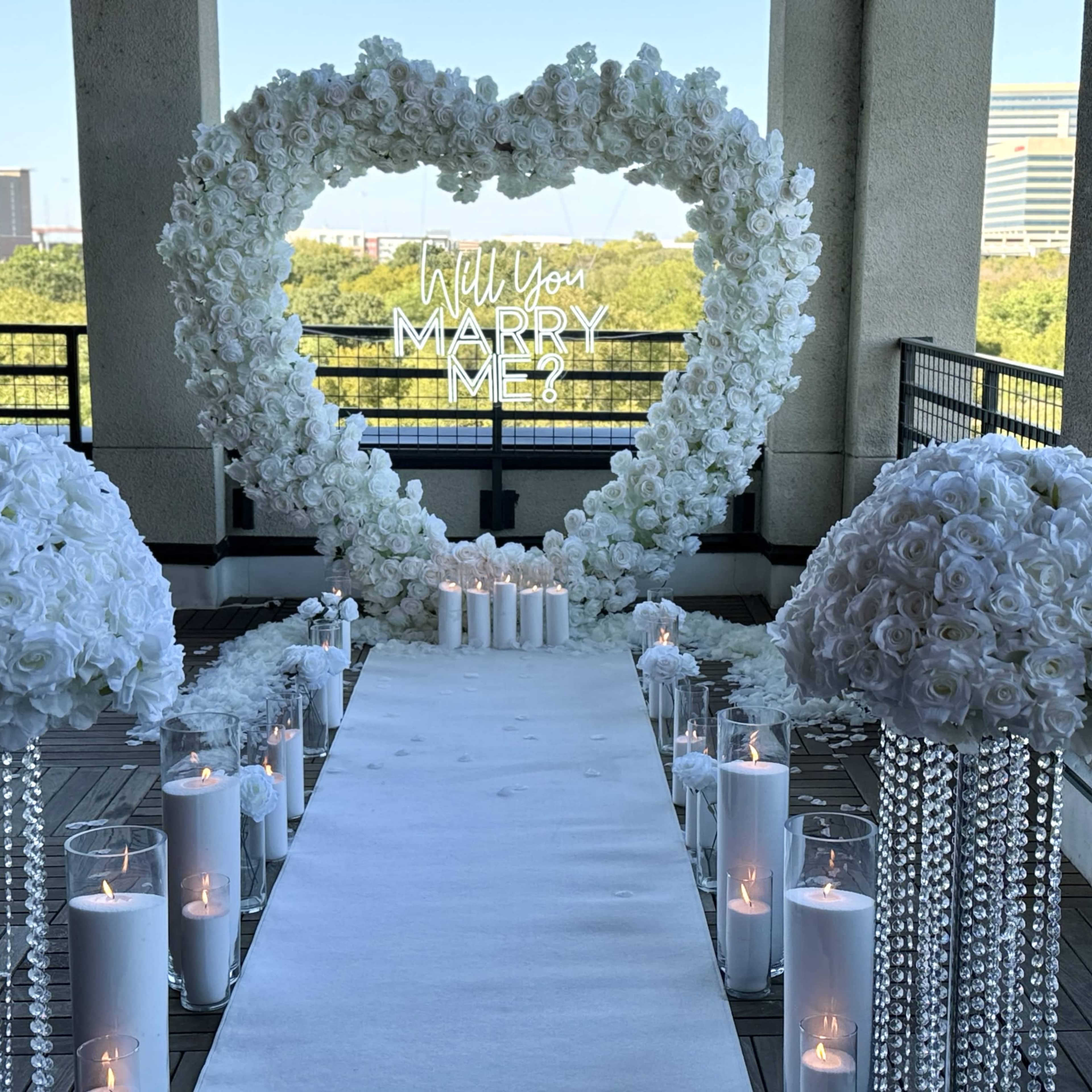 Skyline Elegance: The Ultimate Engagement Experience Image in Richardson, Richardson, TX