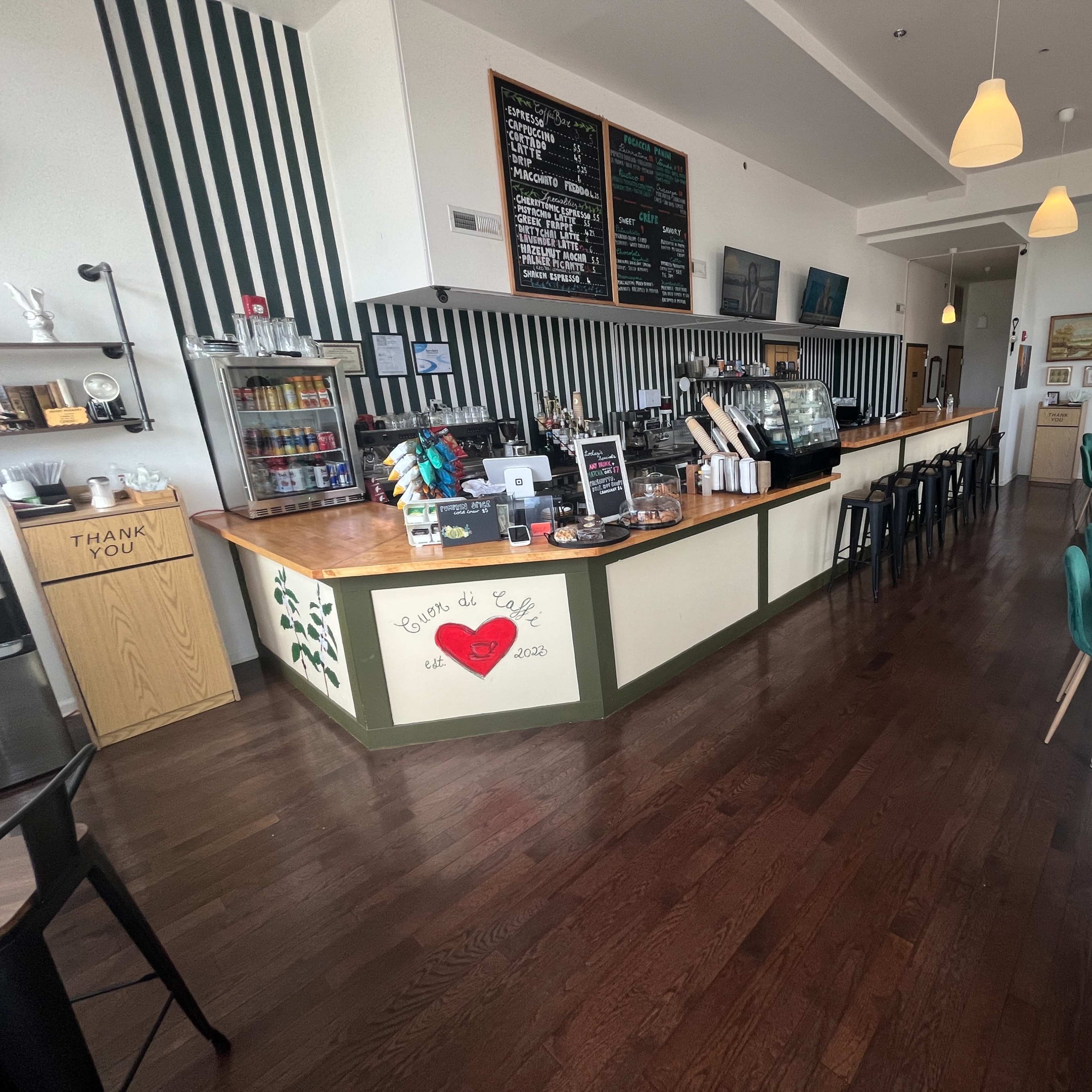 Old City Coffee Shop with River View Image in Center City East, Philadelphia, PA