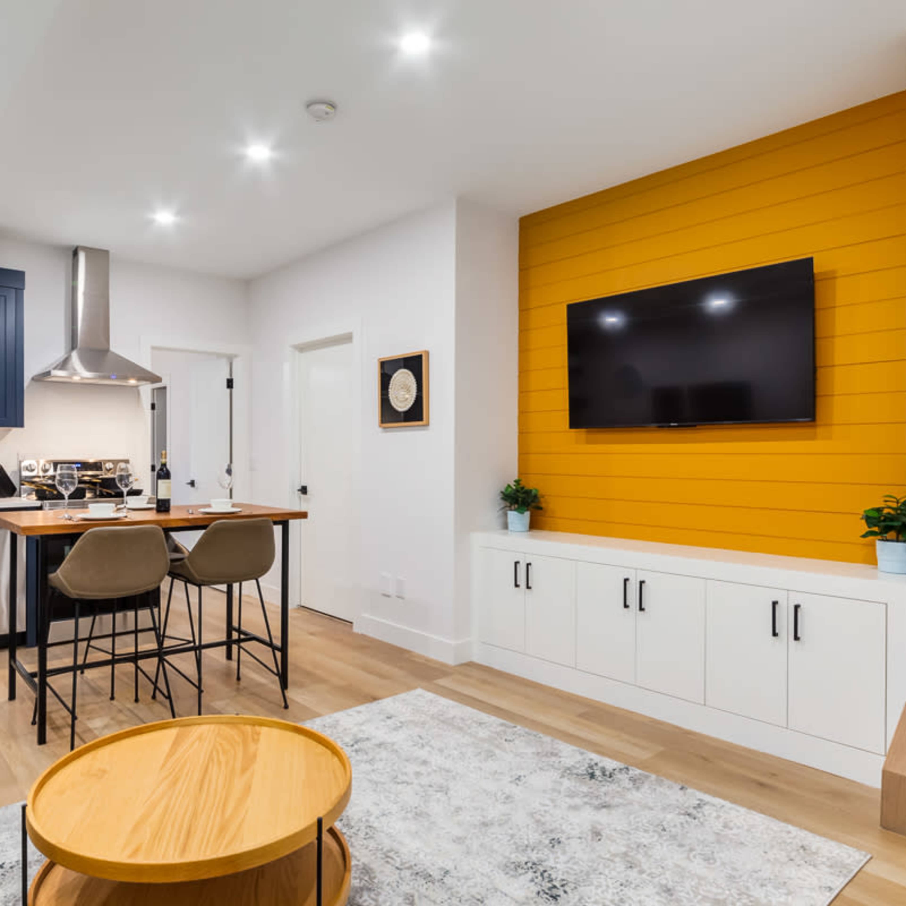 Urban Duplex w/ Hot Tub, 2 Kitchens & Fireplace. Image in Southwest Calgary, Calgary, AB