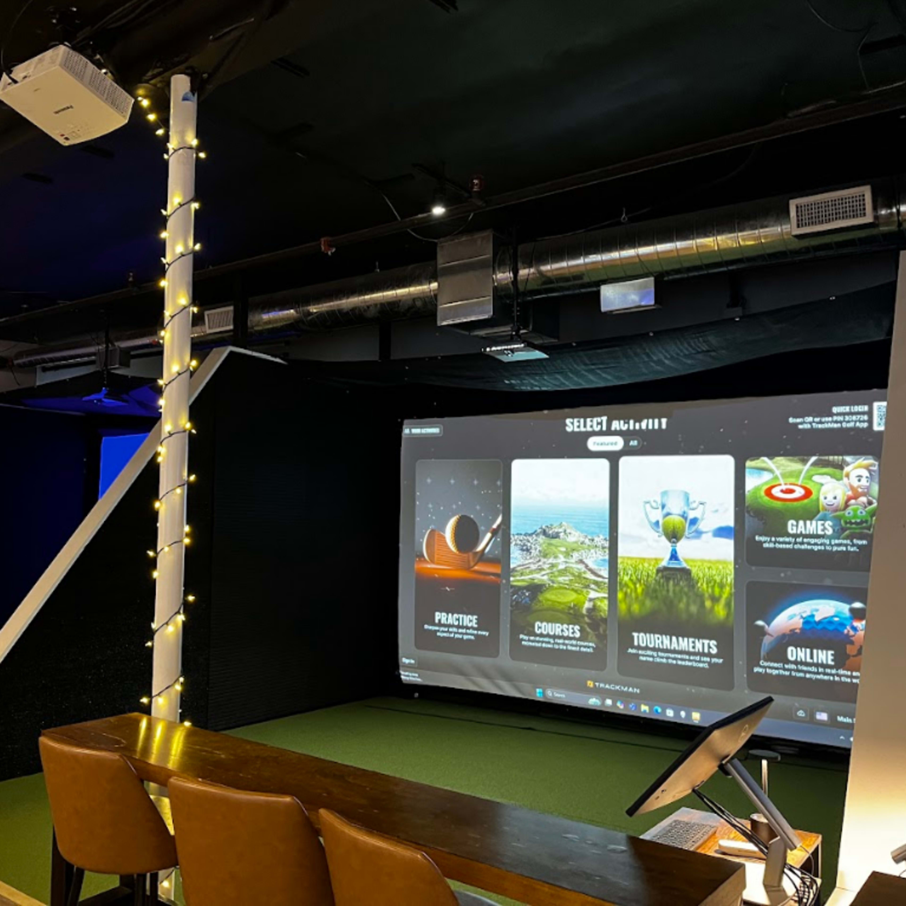 Premium Golf Simulator Lounge in Doylestown Image in Doylestown, Doylestown, PA