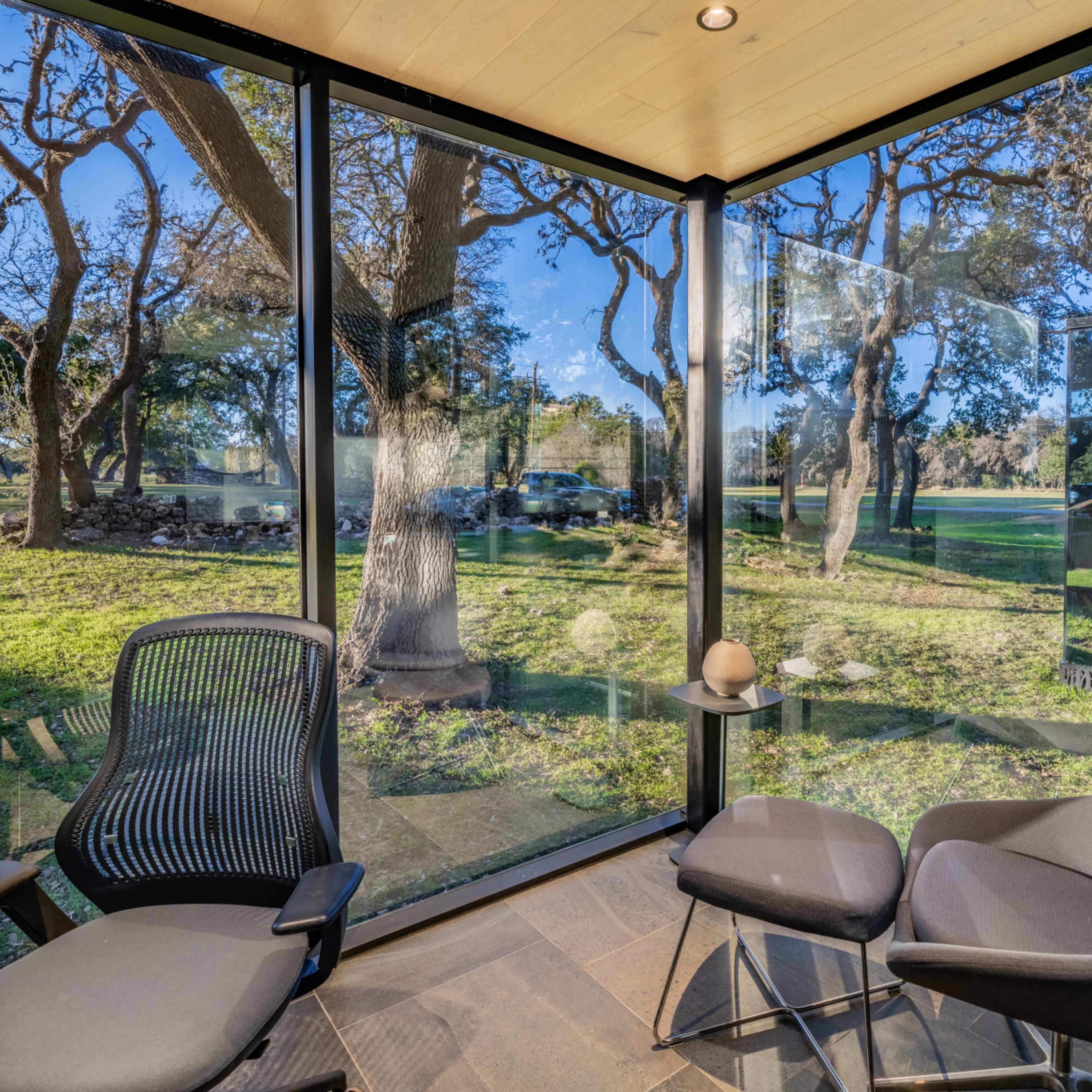 Private Office with a Panoramic View at The Canyon Springs Golf Club Image in Timberwood Park, San Antonio, TX