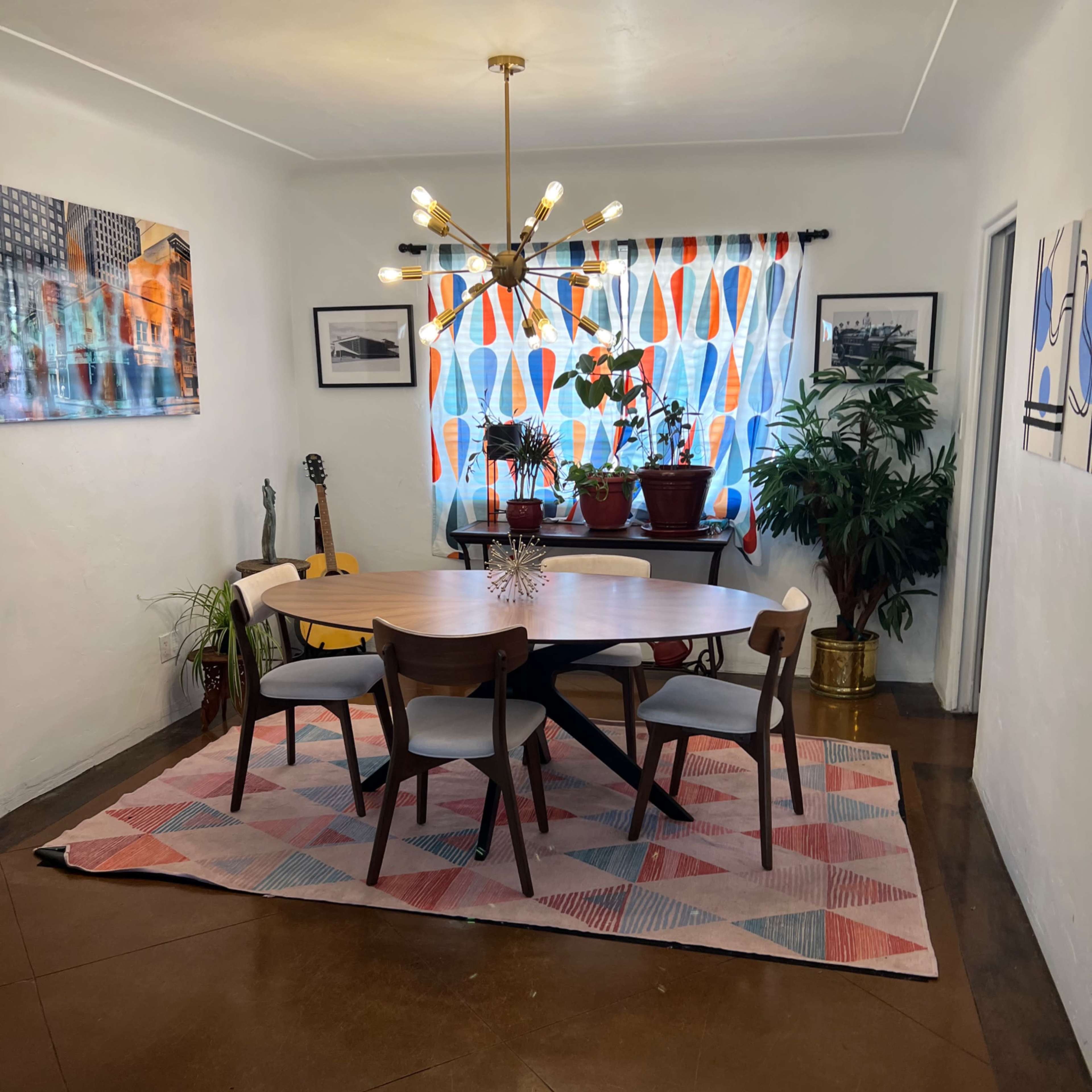 Mid century modern dining room Image in Alhambra, Phoenix, AZ