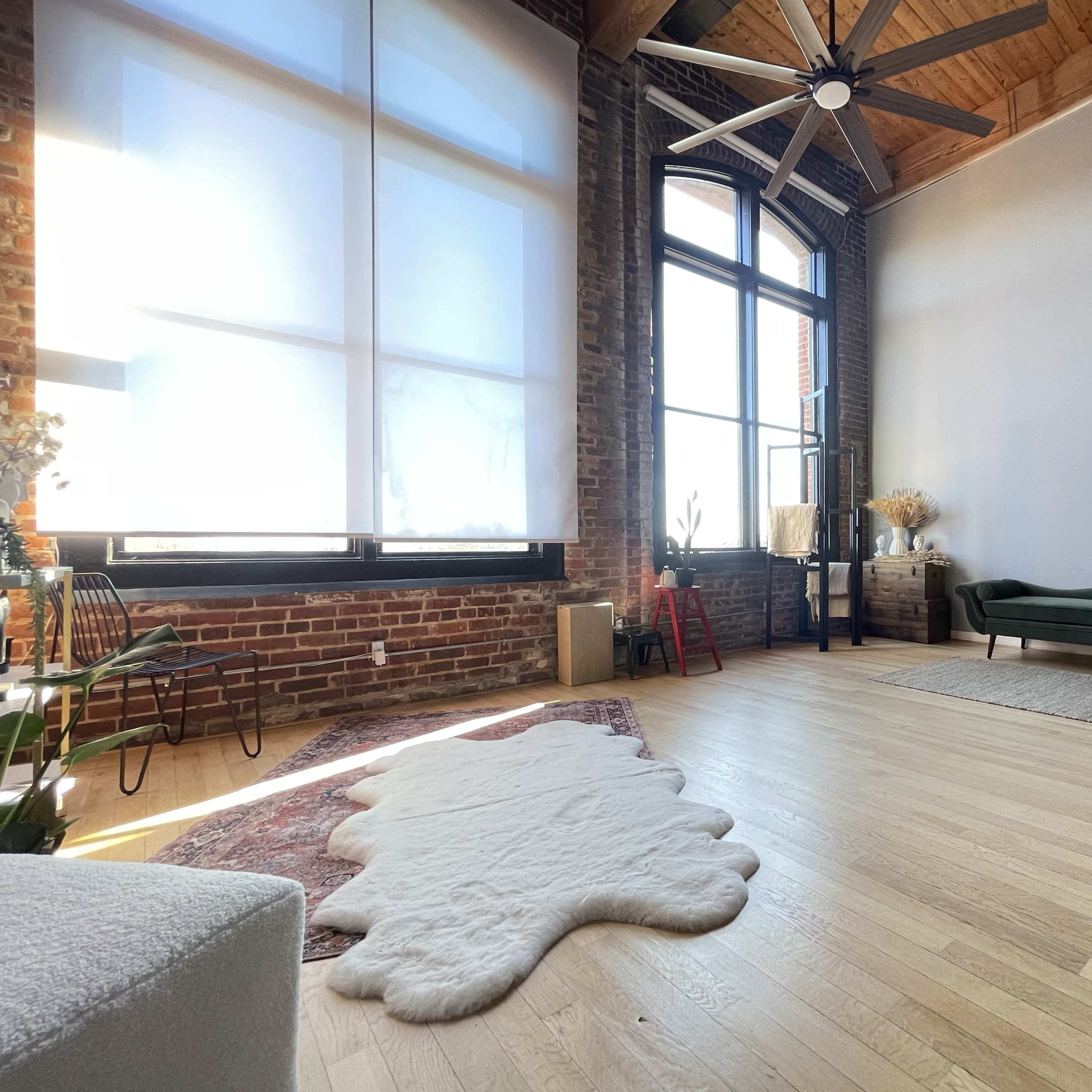 Beautiful Natural Light Stylish Loft with Tall Windows Image in Charlotte, Charlotte, NC