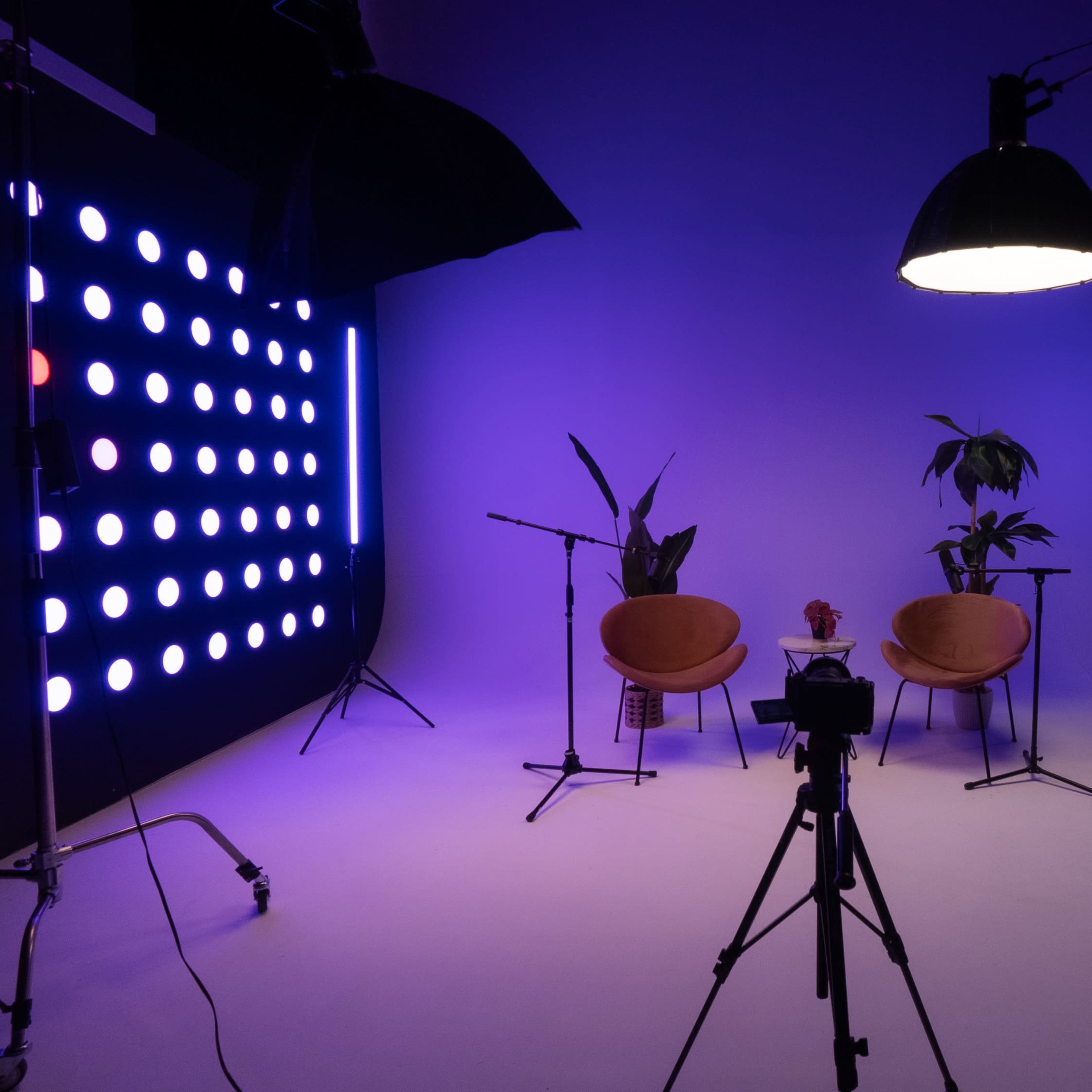 4,000+ Sq. Ft. Premium Podcast Studio – Pro Lighting, Multiple Sets & Full Production Available Image in Westside, Houston, TX