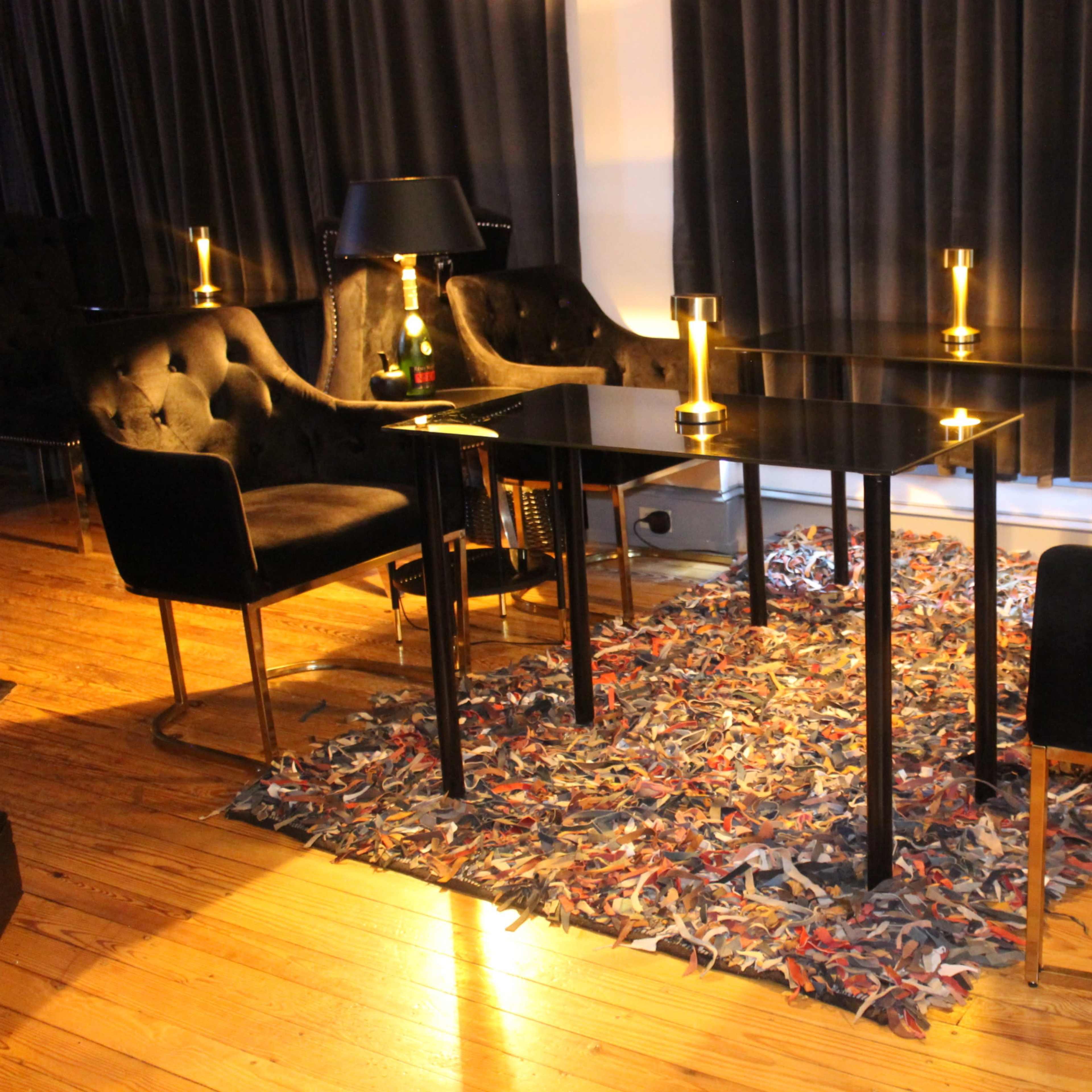 Modern Private Lounge w/ Bar & Kitchenette for your next Production Image in Jenkintown, Jenkintown, PA