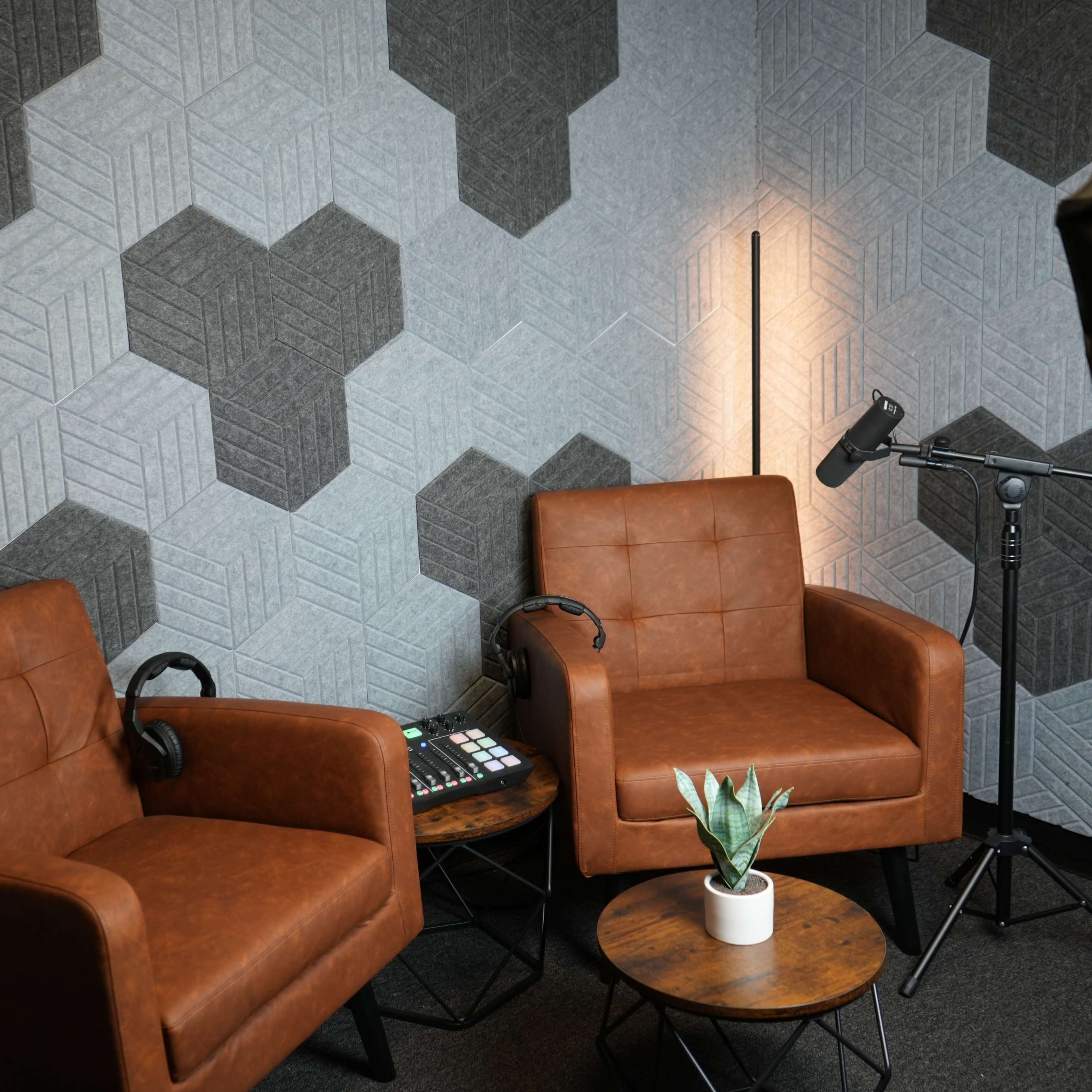 Professional Podcast Room – Fully Equipped & Soundproof Image in Miramar, Miramar, FL