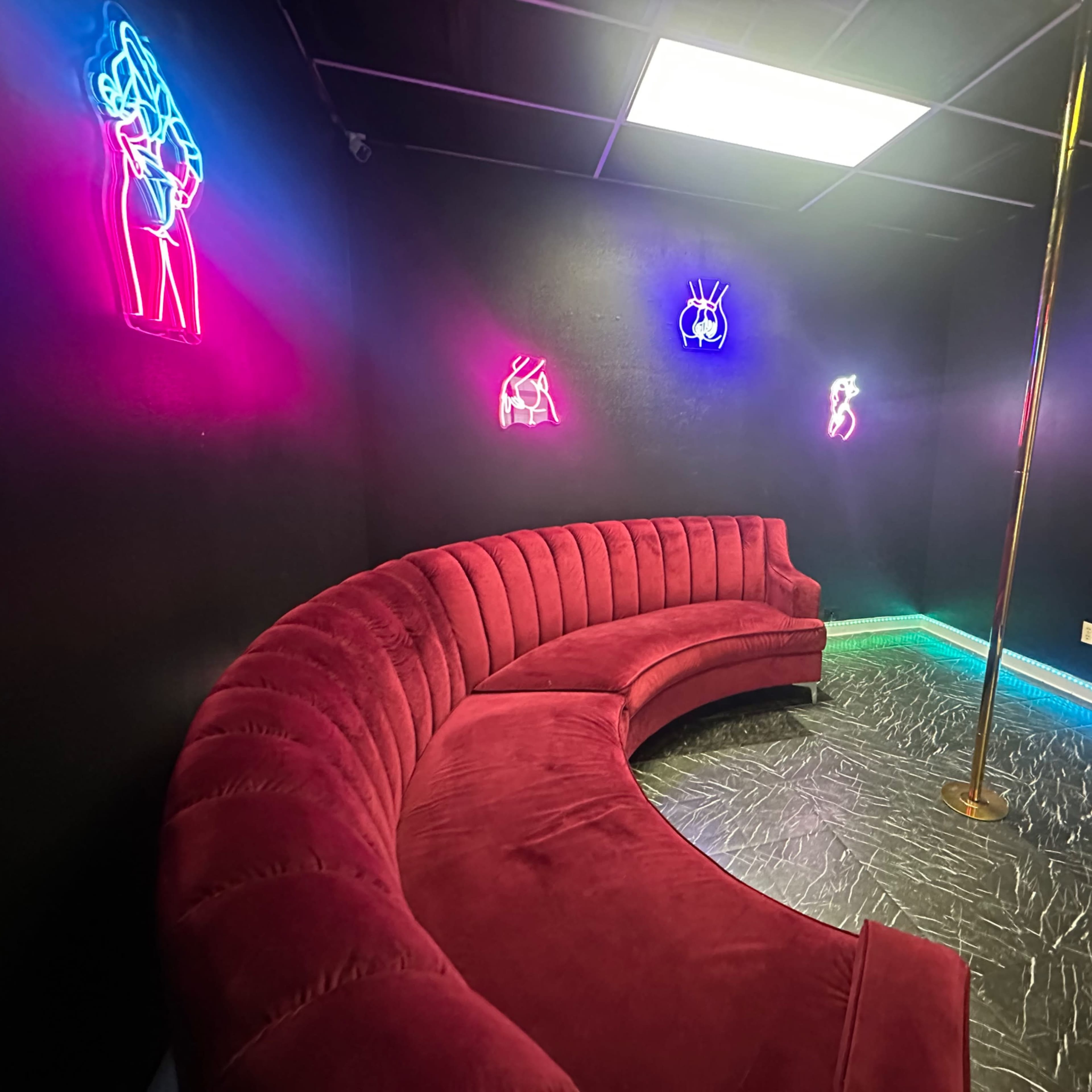 Private strip room production set Image in Lake Highlands, Dallas, TX