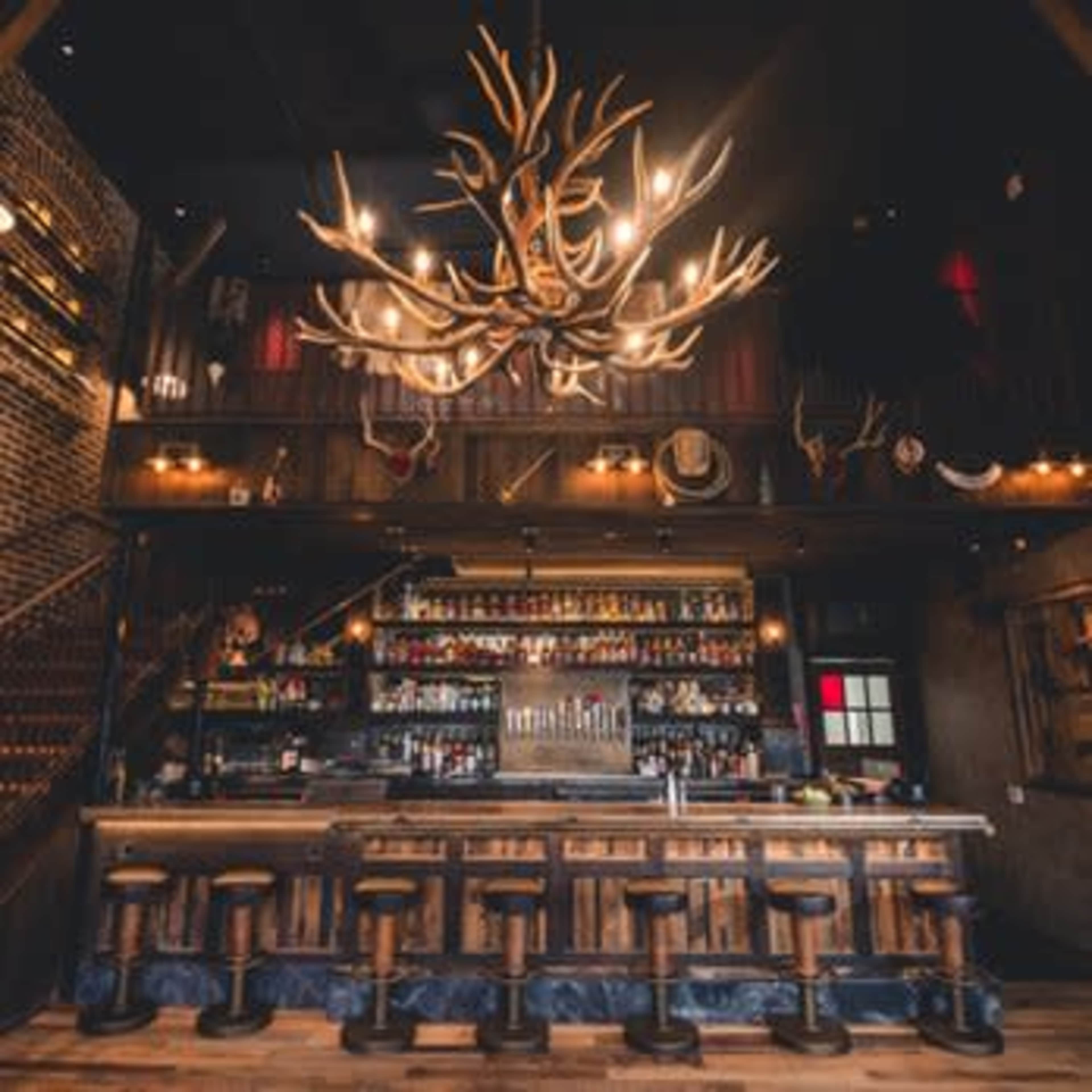 Lodge-Inspired Bar and Restaurant Image in East Side Costa Mesa, Costa Mesa, CA