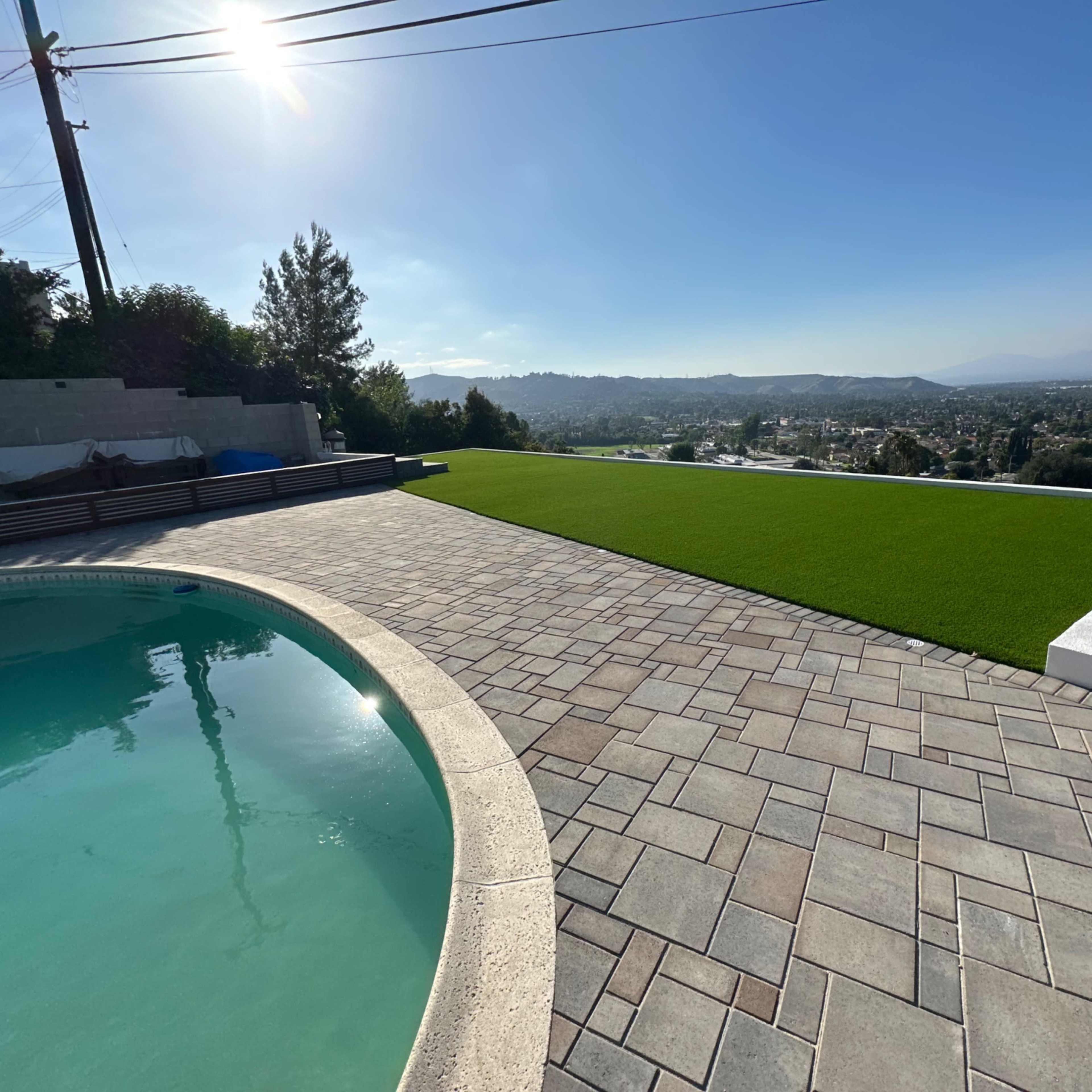 Peaceful and Scenic Neighborhood Backyard Backdrop with a City/Mountain and Skyline view o Image in Hacienda Heights, Hacienda Heights, CA