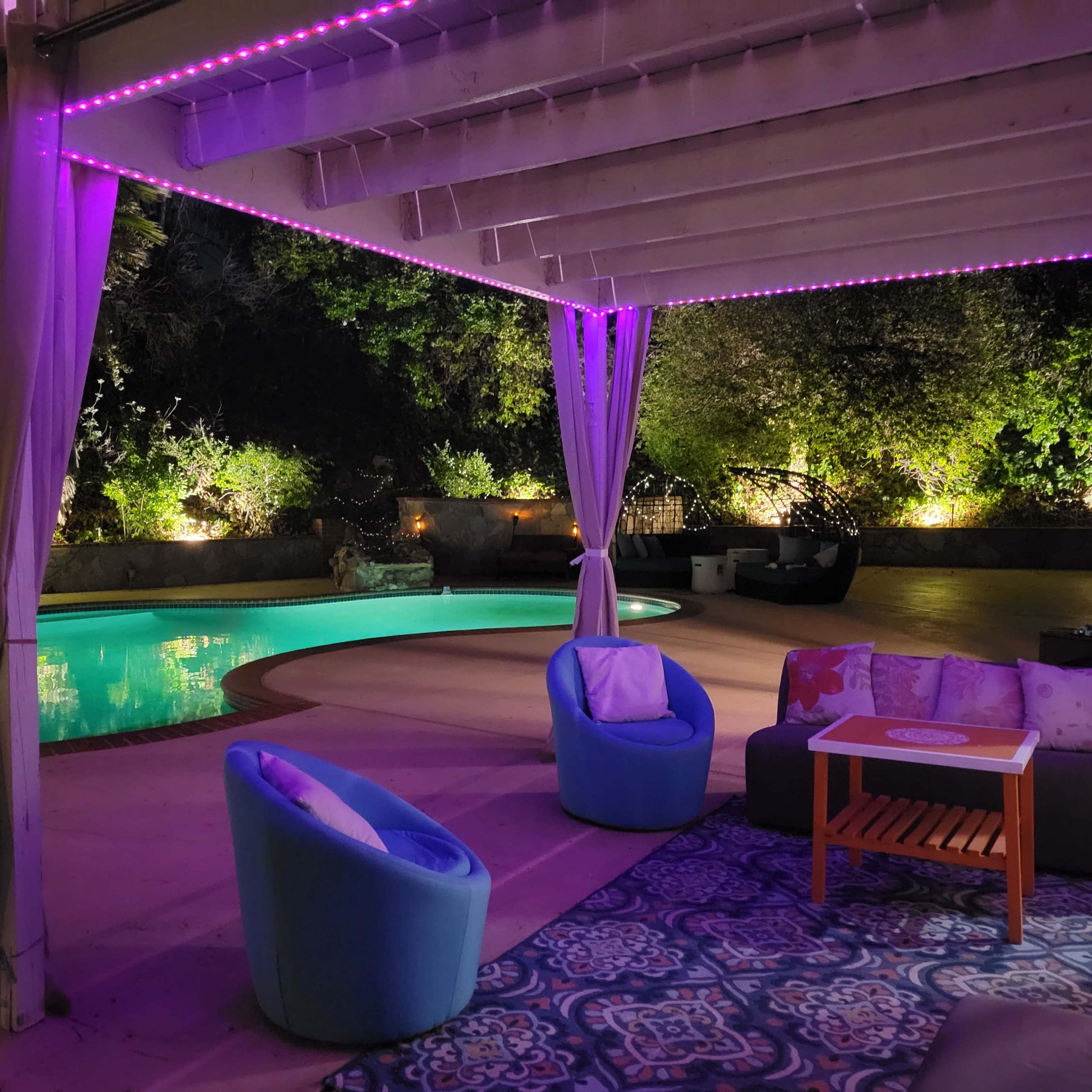 The Violet Lounge - Backyard only Image in Woodland Hills, Los Angeles, CA