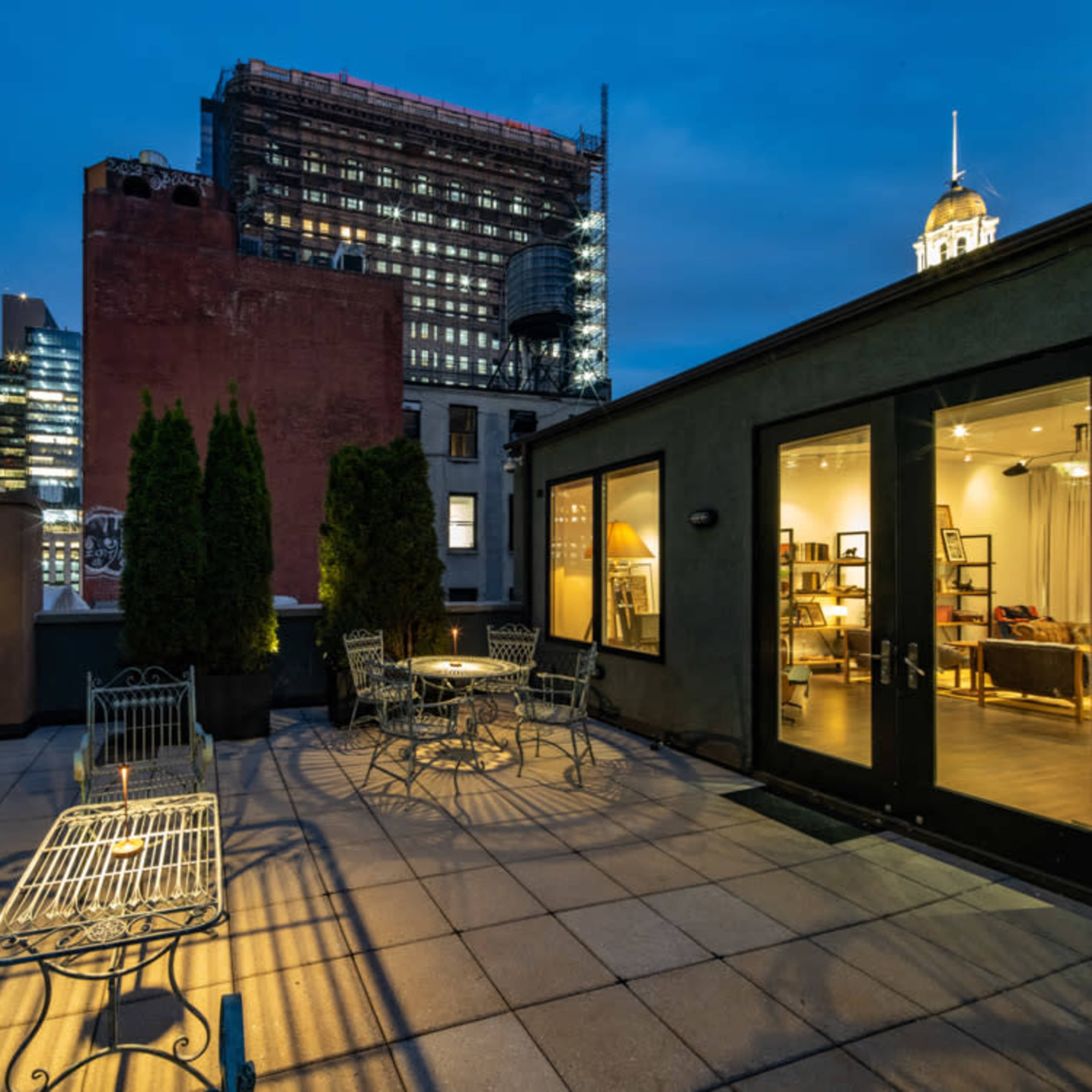 Full Service, Rooftop Penthouse, with Staff, Setup, Cleaning, Tax & Gratuity Included. Image in Midtown Manhattan, New York, NY