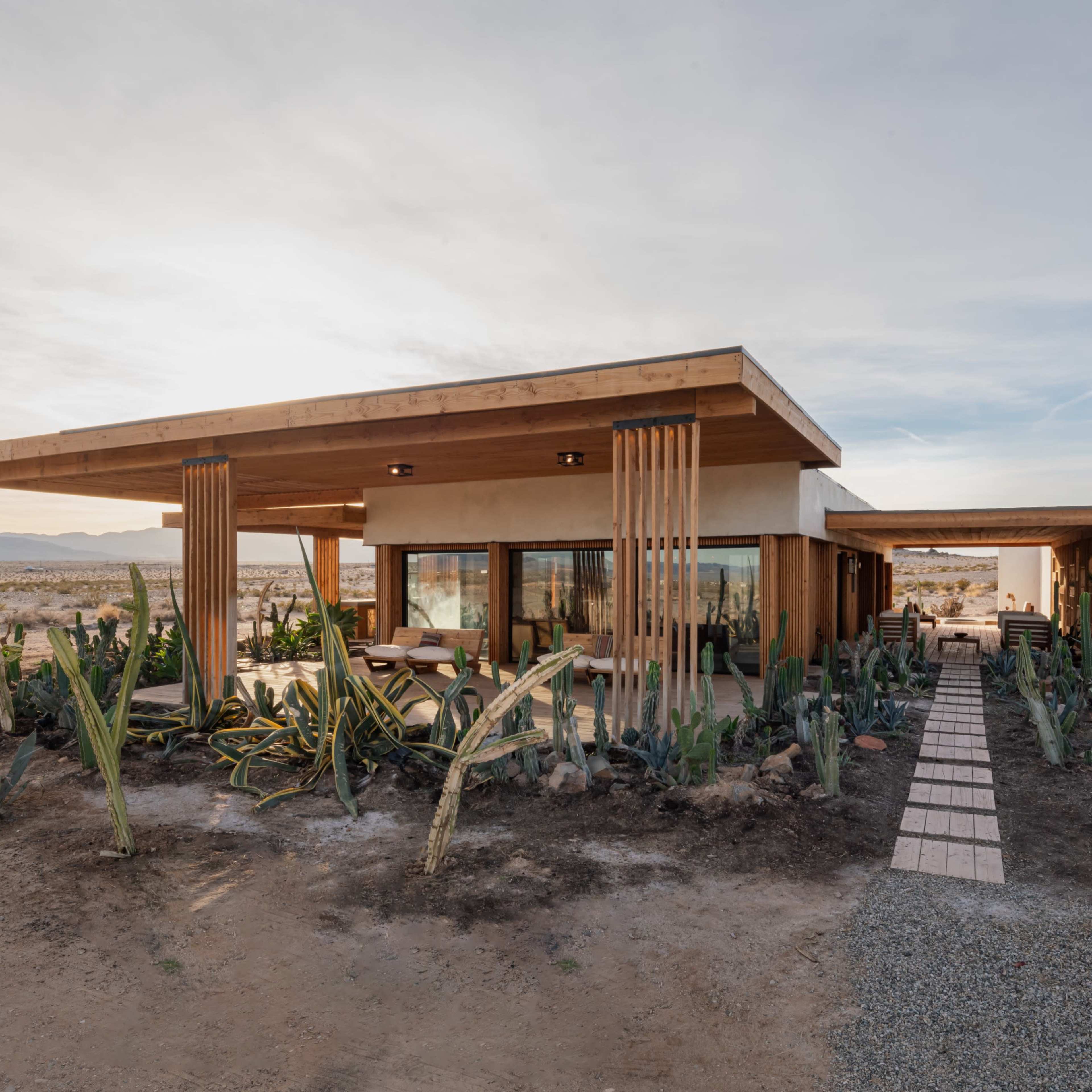Cedar House at Nxwhere California Image in Wonder Valley, Twentynine Palms, CA