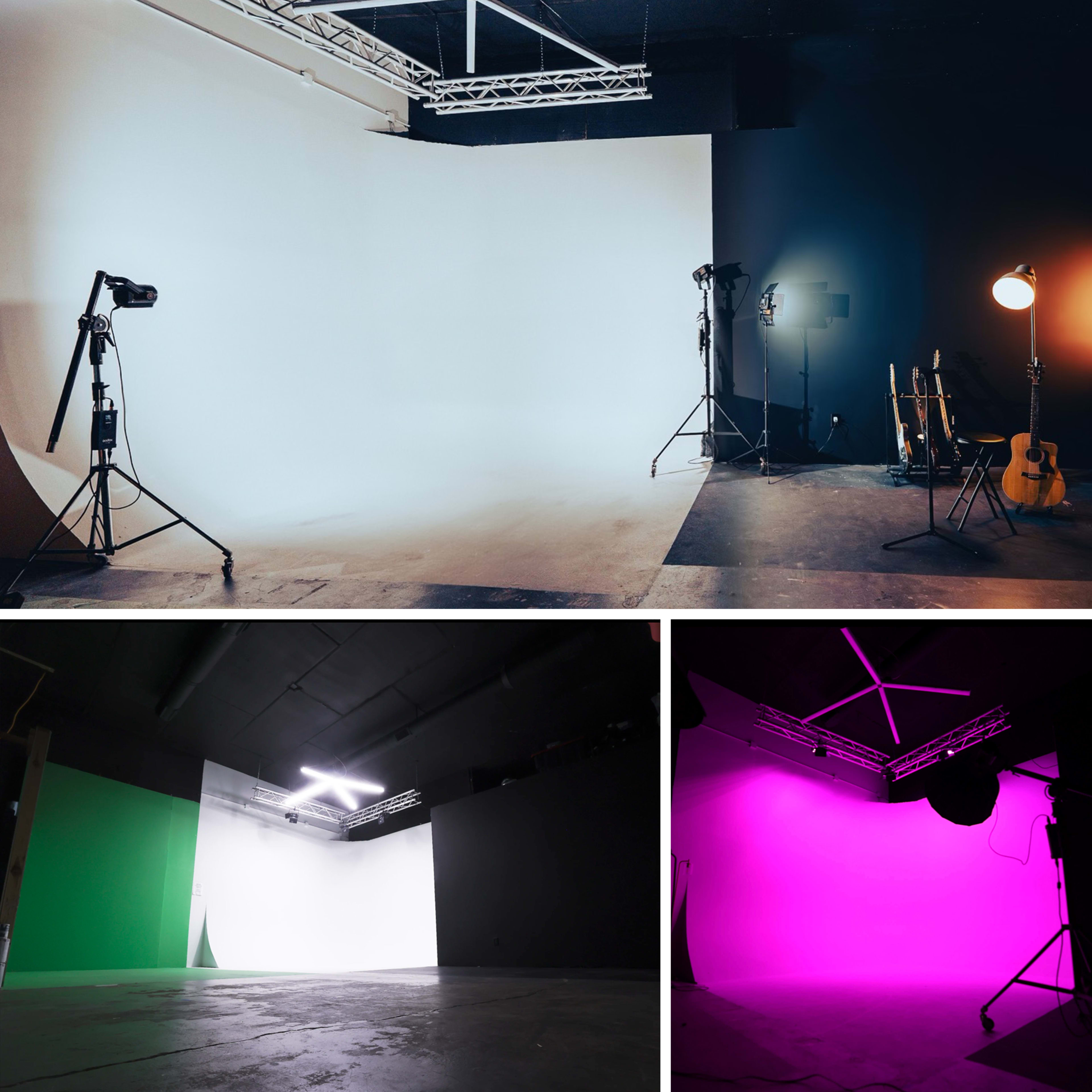 City Limit Studios: White Infinity, Flat Black, Green Screen and 20+ Paper Rolls Image in Hermitage, Nashville, TN
