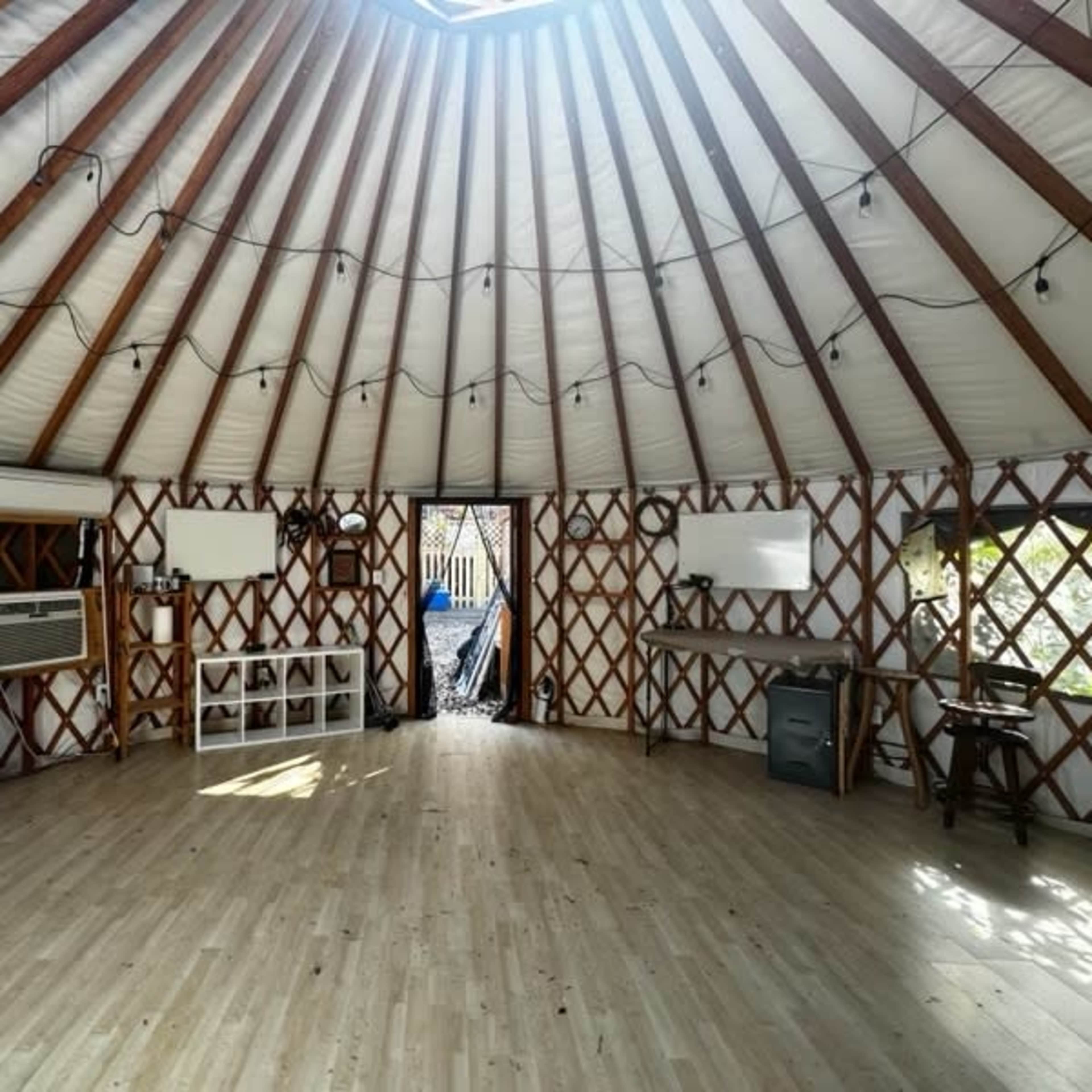 Yurt Artist Workspace in Historic Mt. Washington Image in Mt Washington, Baltimore, MD