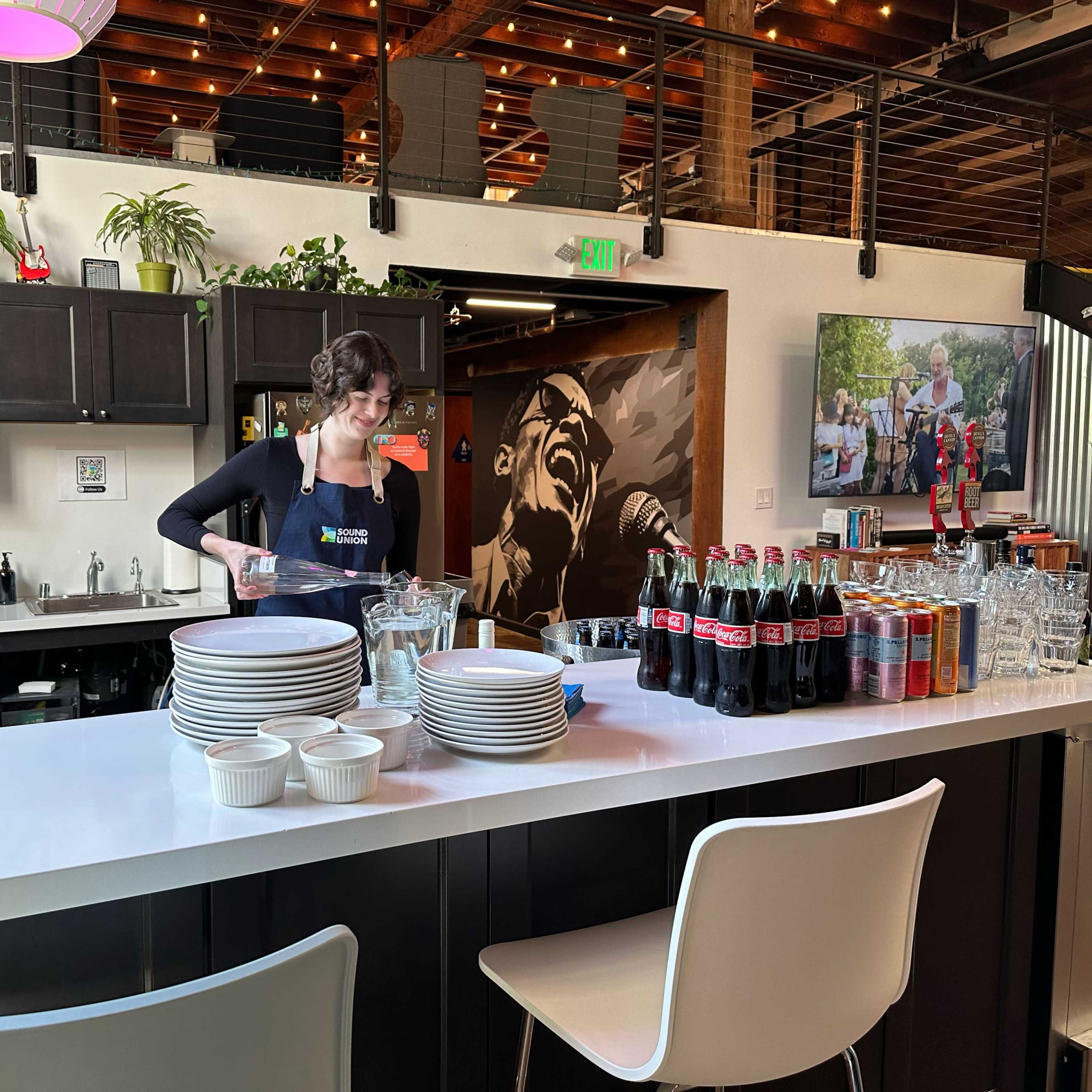 Large open loft, music and podcast studios, and performance stage with room for 150+ audience members Image in Centennial, Redwood City, CA