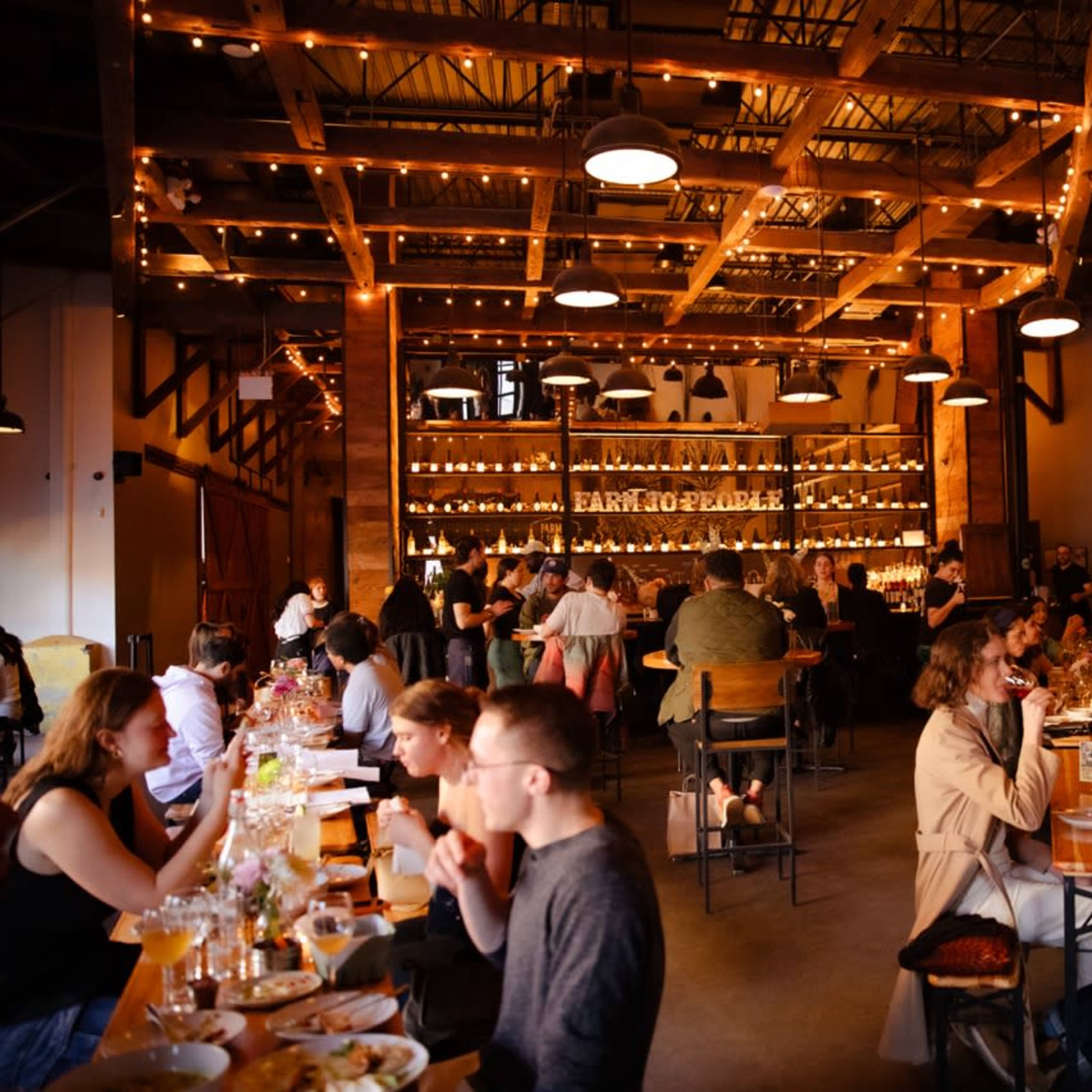 Semi-Private Event Space in Farm-to-Table Restaurant Image in Bushwick, Brooklyn, NY