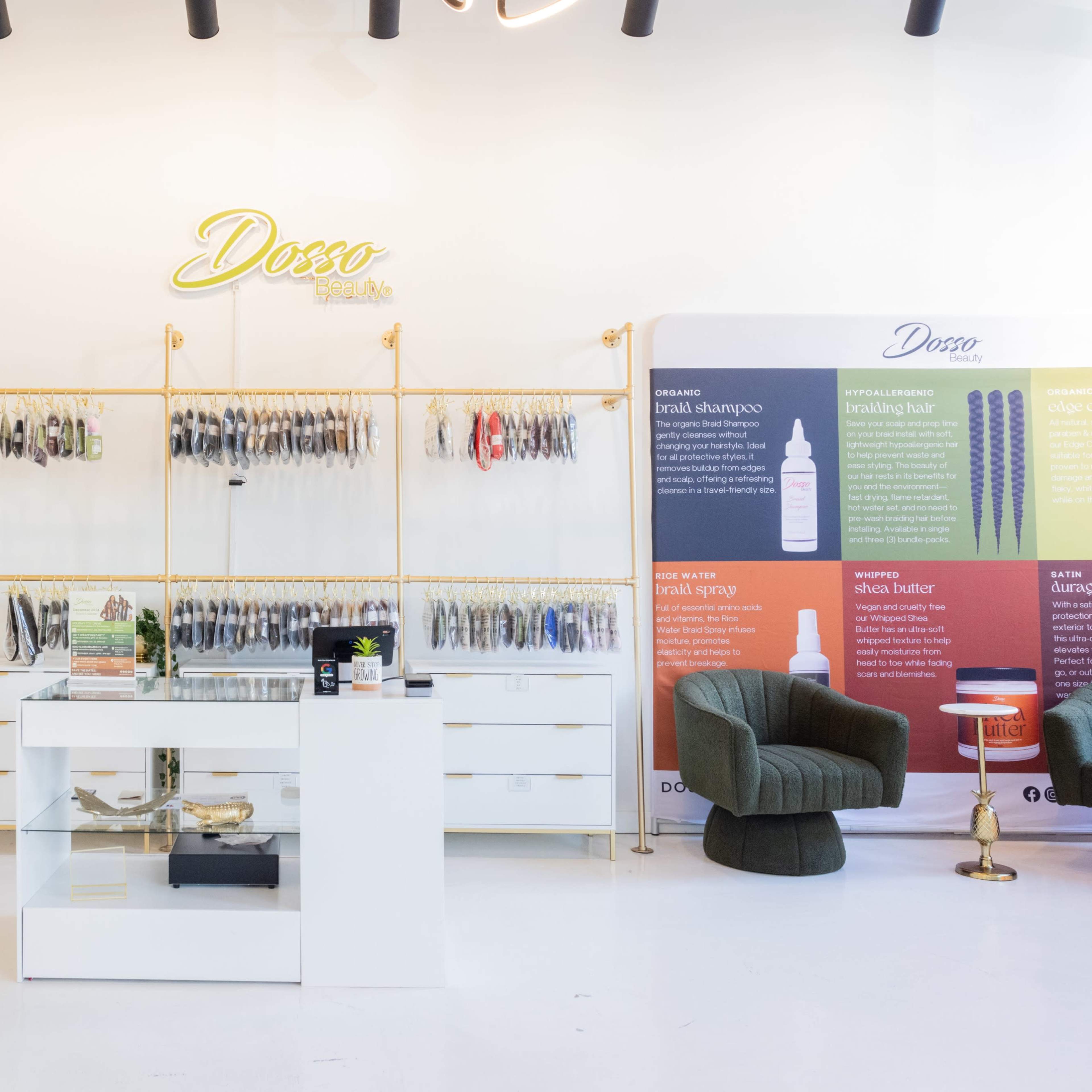 Philadelphia Luxury Retail Storefront and Hair Salon Commercial Space For Private Events Image in Northwest Philadelphia, Philadelphia, PA