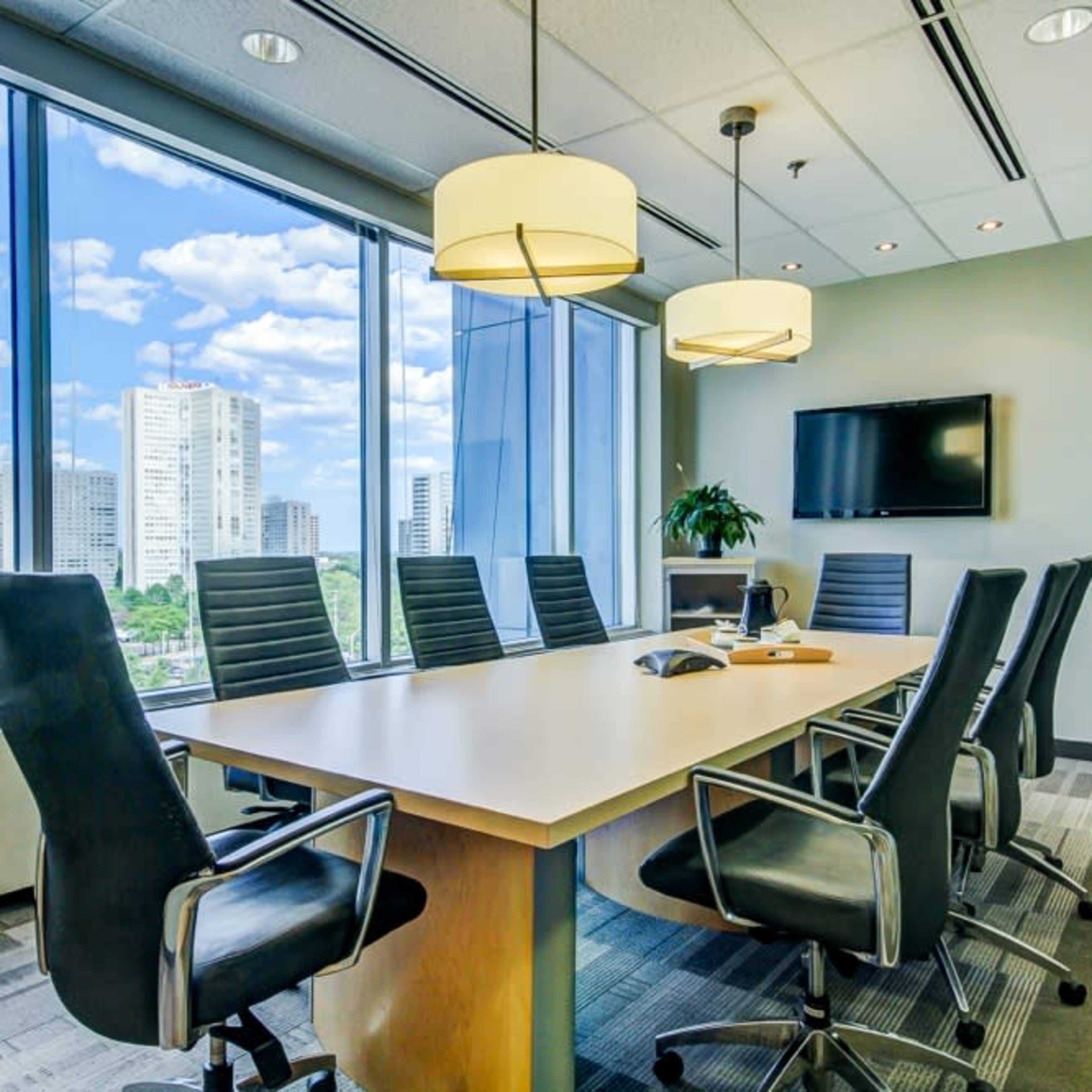 Professional Meeting Room with Beautiful Views Image in Mississauga, Mississauga, ON