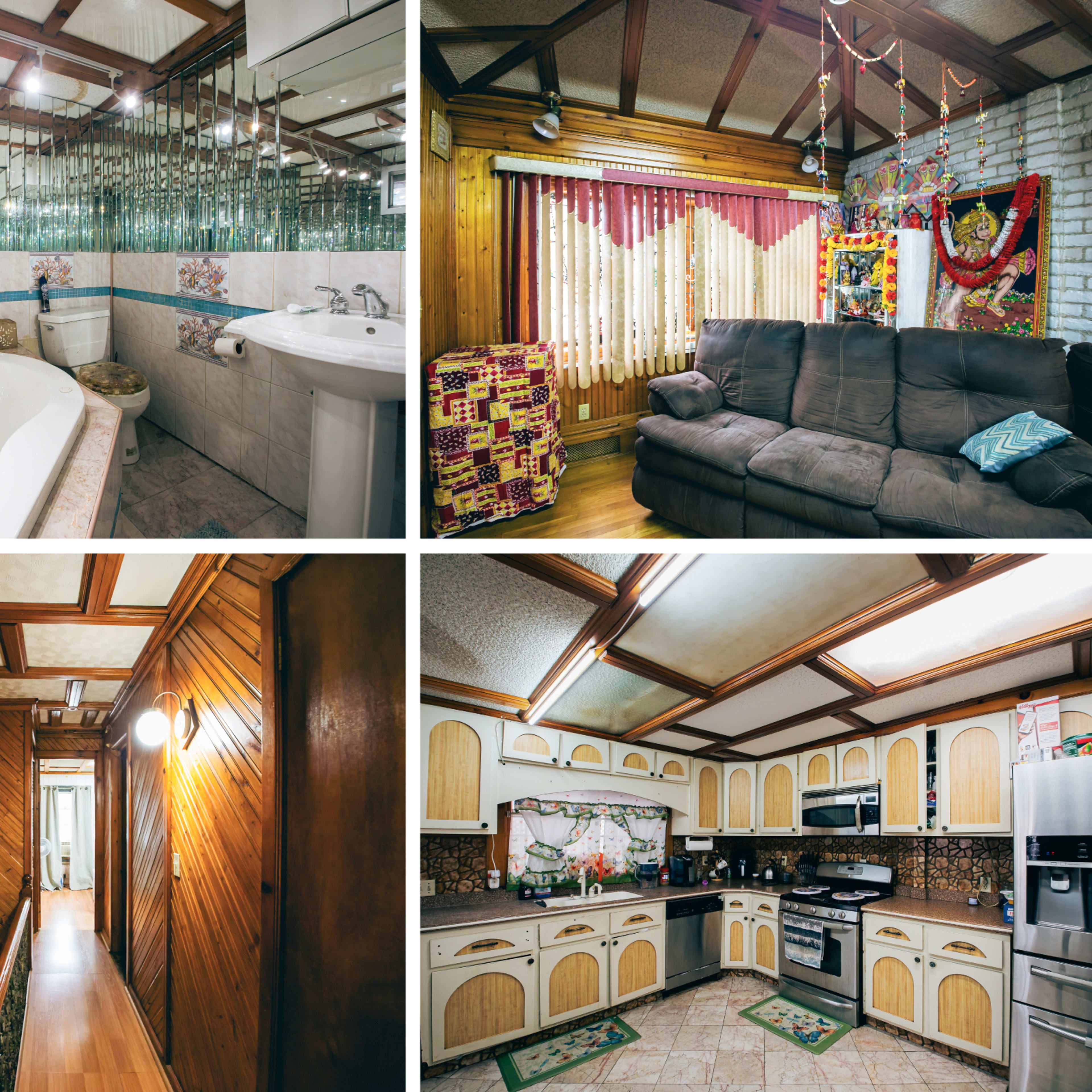 Vintage Loft with Exposed Wooden Beams Image in Jamaica, Queens County, NY