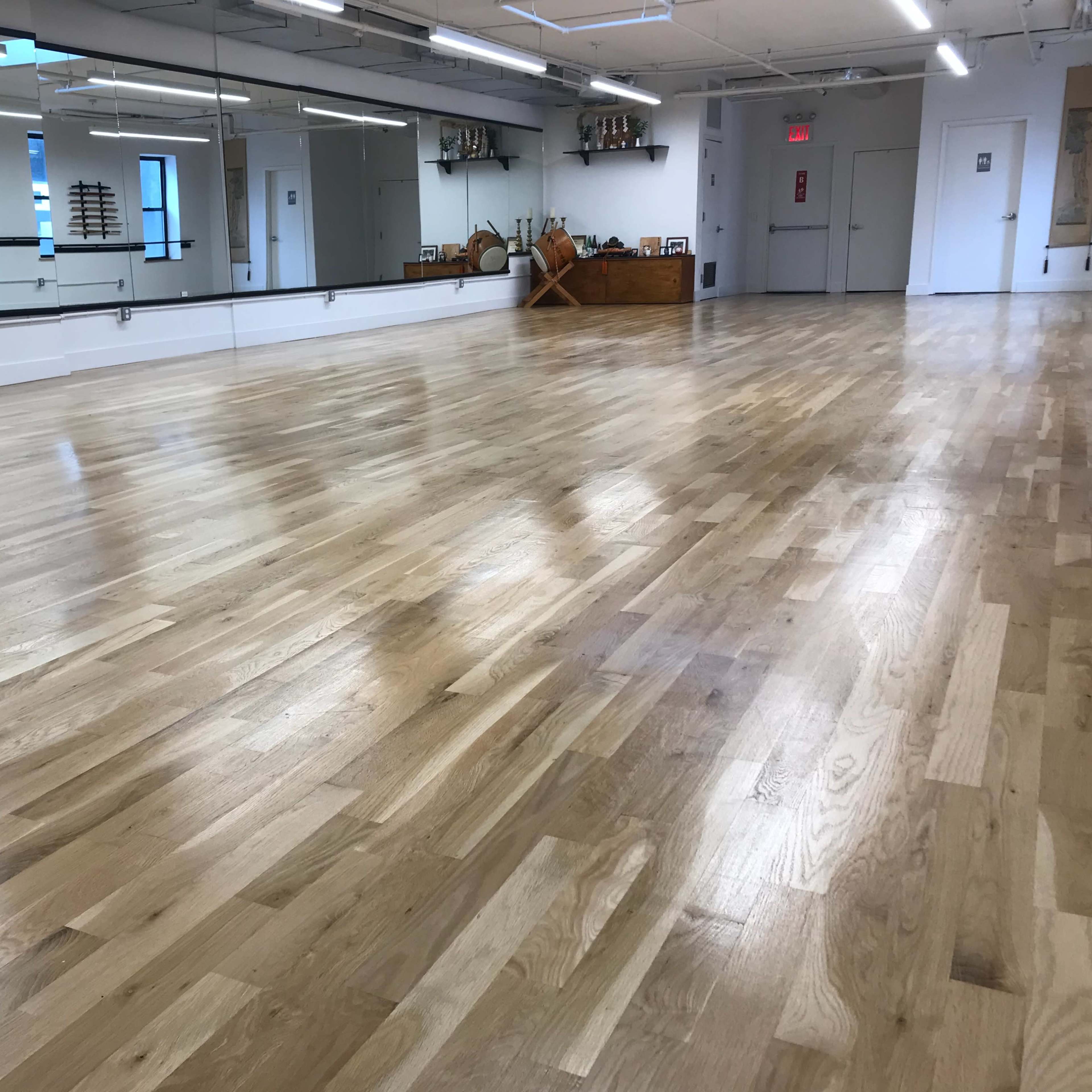 Large open studio filled with natural sunlight Image in East Village, New York, NY