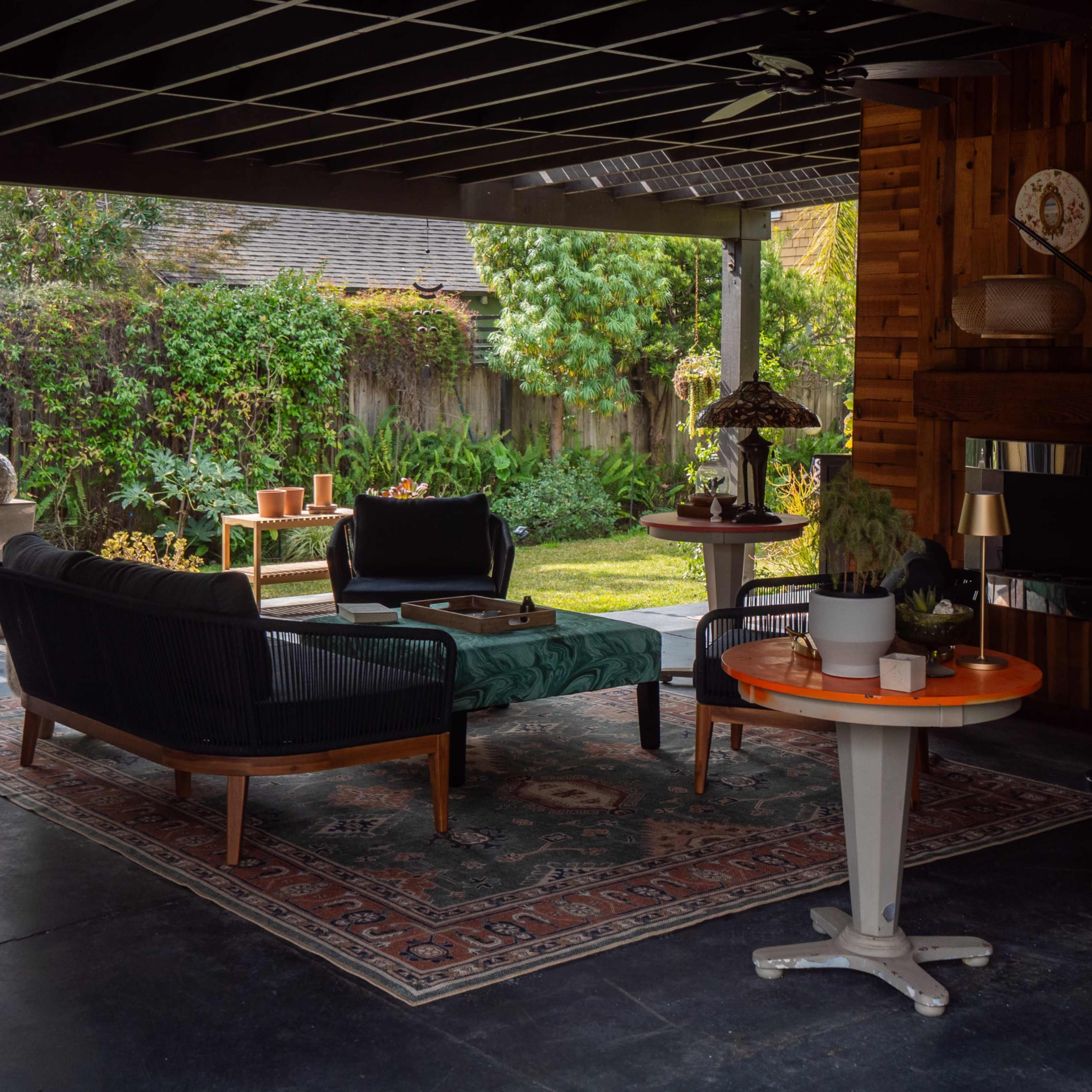 The Garden Cocoon Event Space - Private Lush Outdoor Lounge and Garden Haven in Pasadena Image in North Central, Pasadena, CA