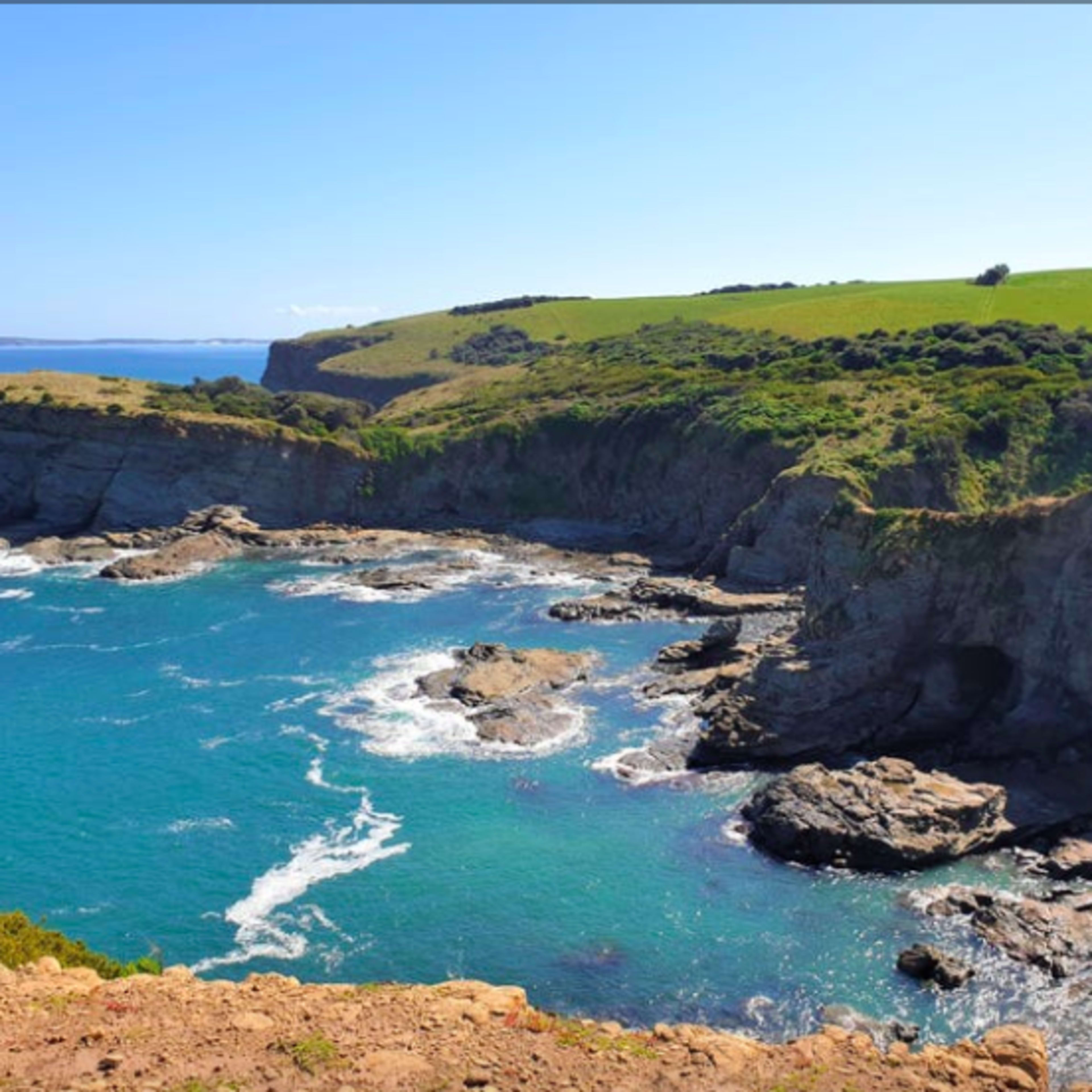 Cliff Top Home Overlooking the Ocean Image in Kilcunda, Kilcunda, VIC