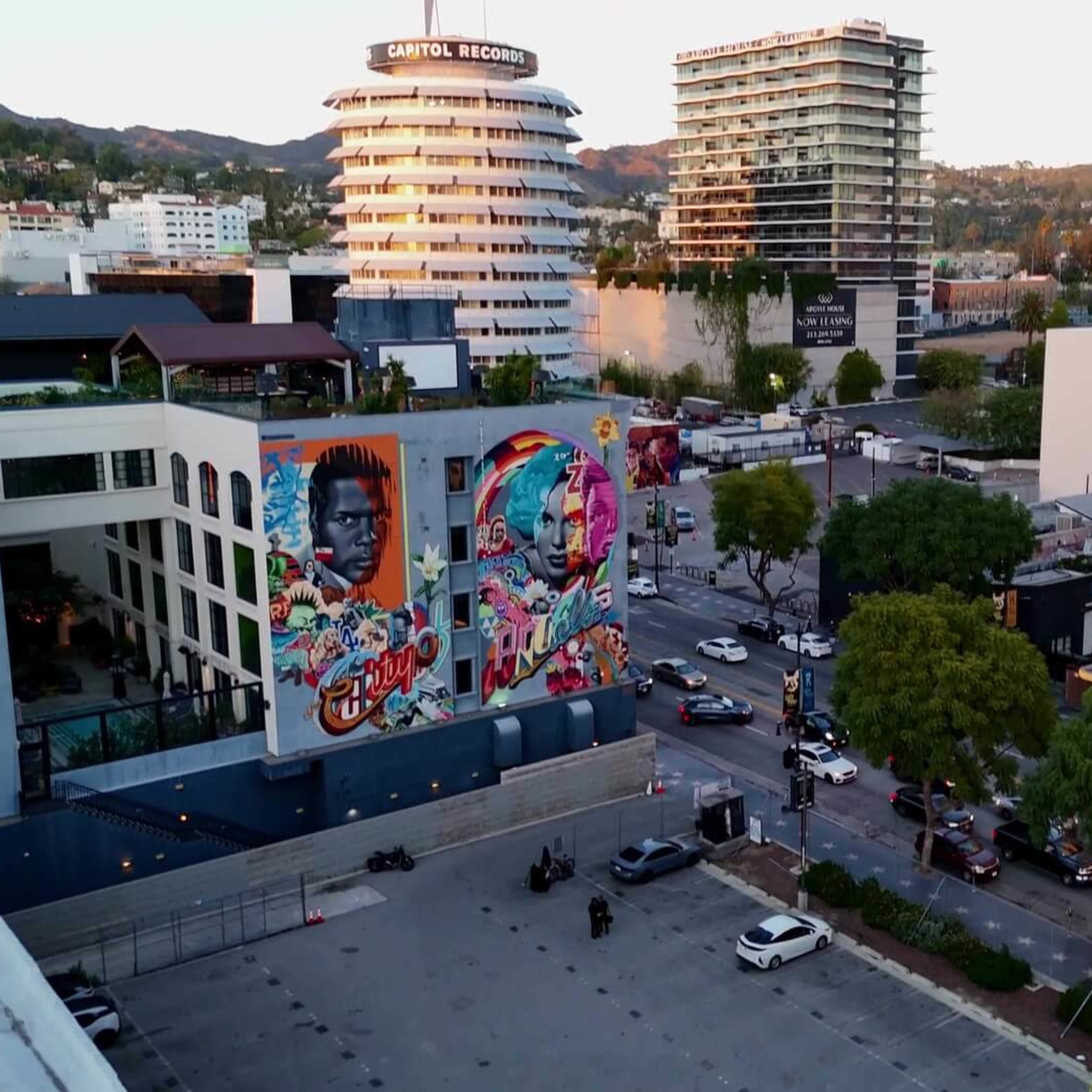 Iconic Hollywood & Vine Parking Lot for Events Image in Hollywood, Los Angeles, CA