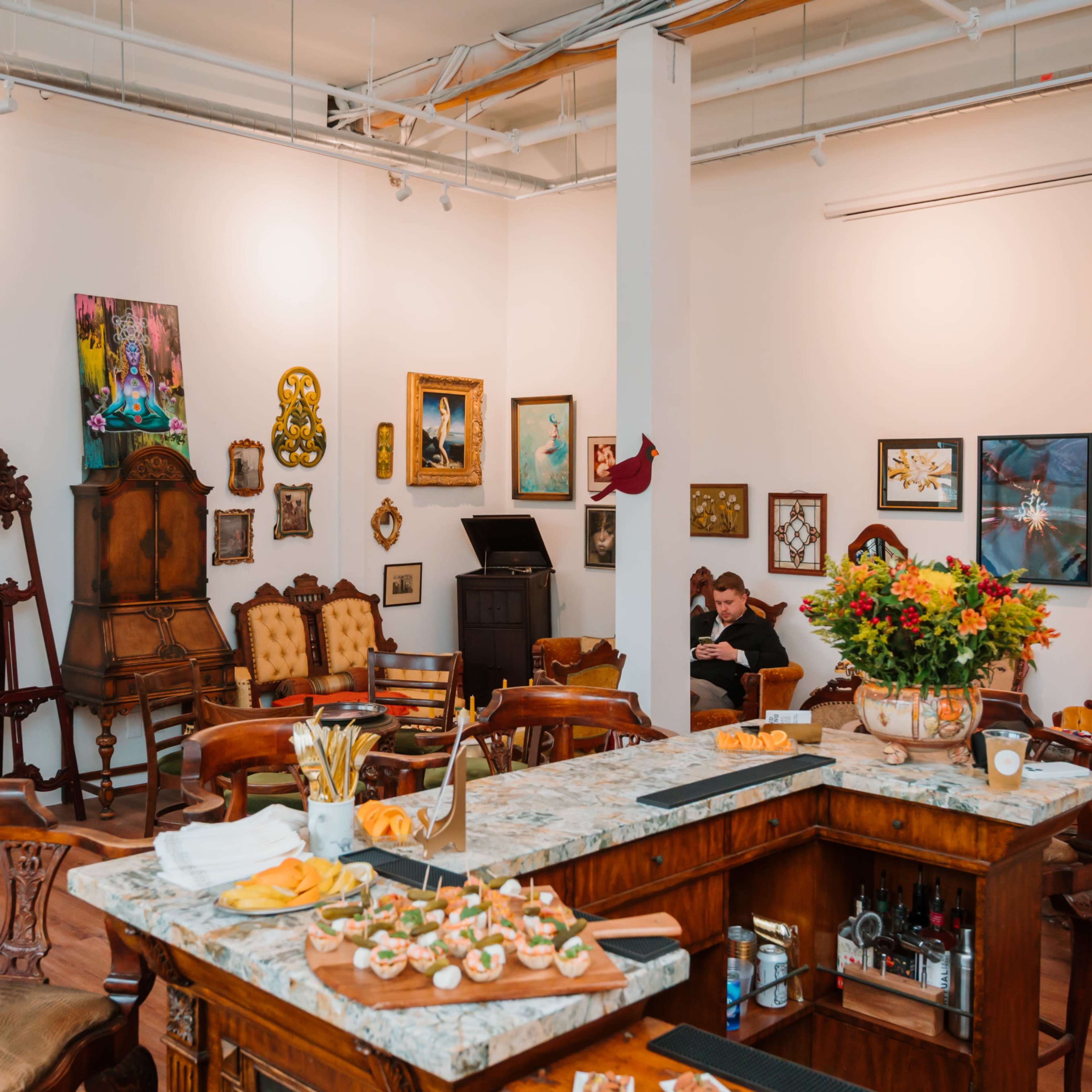 FaceClock Zero Proof Lounge & Gallery Image in North Philadelphia, Philadelphia, PA