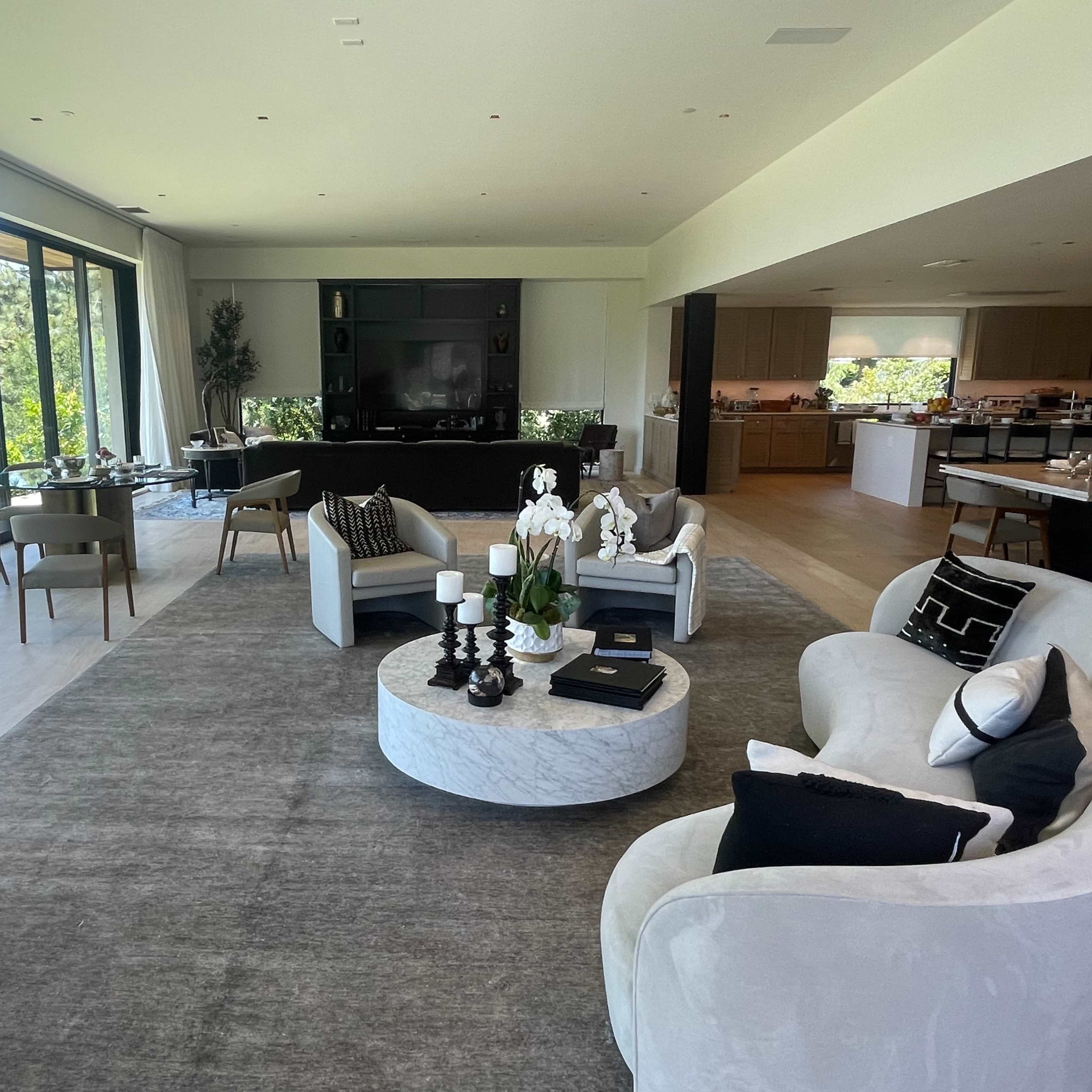 Beautiful New Mid Century Modern Home Boasting City to Ocean Views w/ Pool Image in Trousdale Estates, Beverly Hills, CA