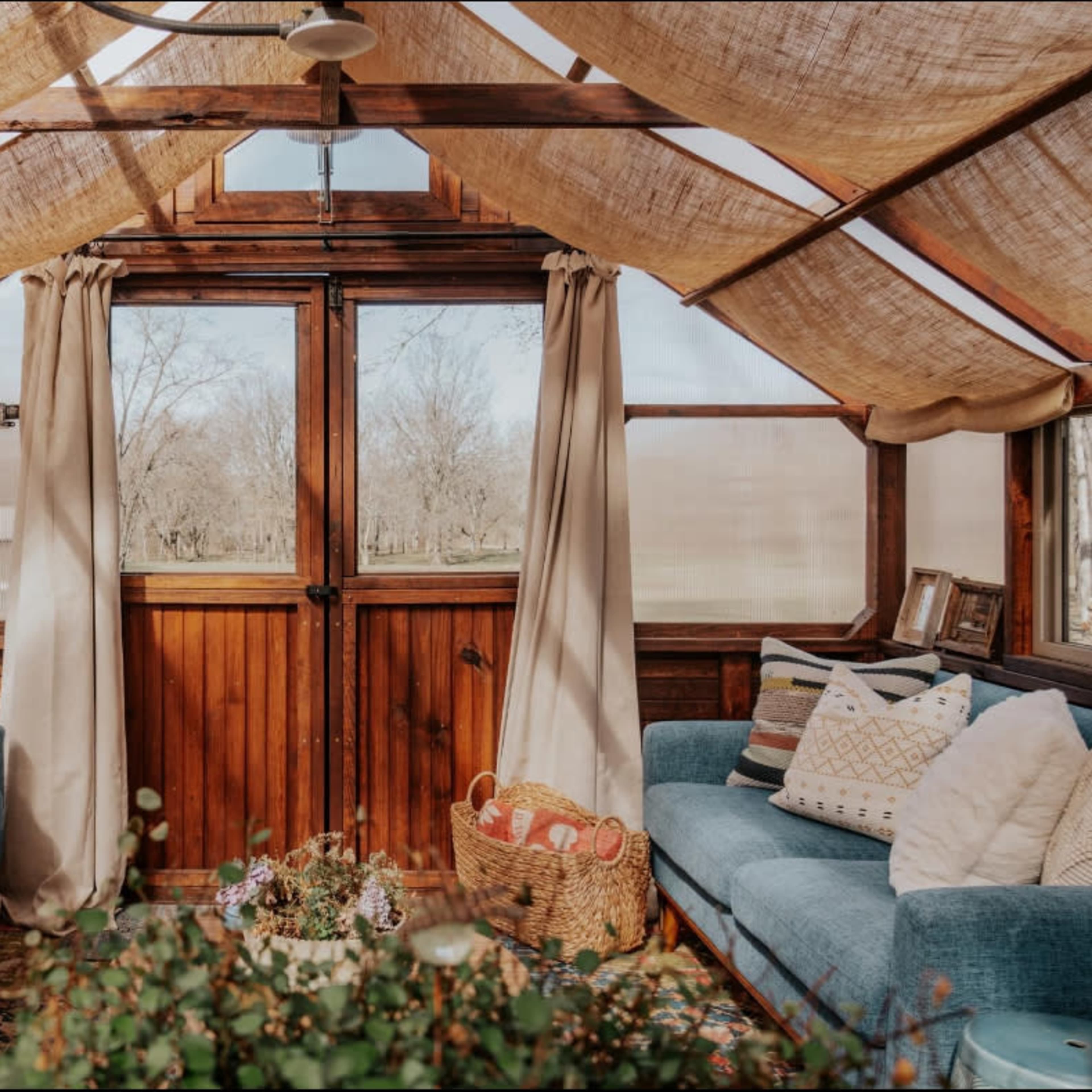 Insta Worthy Greenhouse on 12 Wooded Acres Image in Mt Pleasant Township, Belton, MO