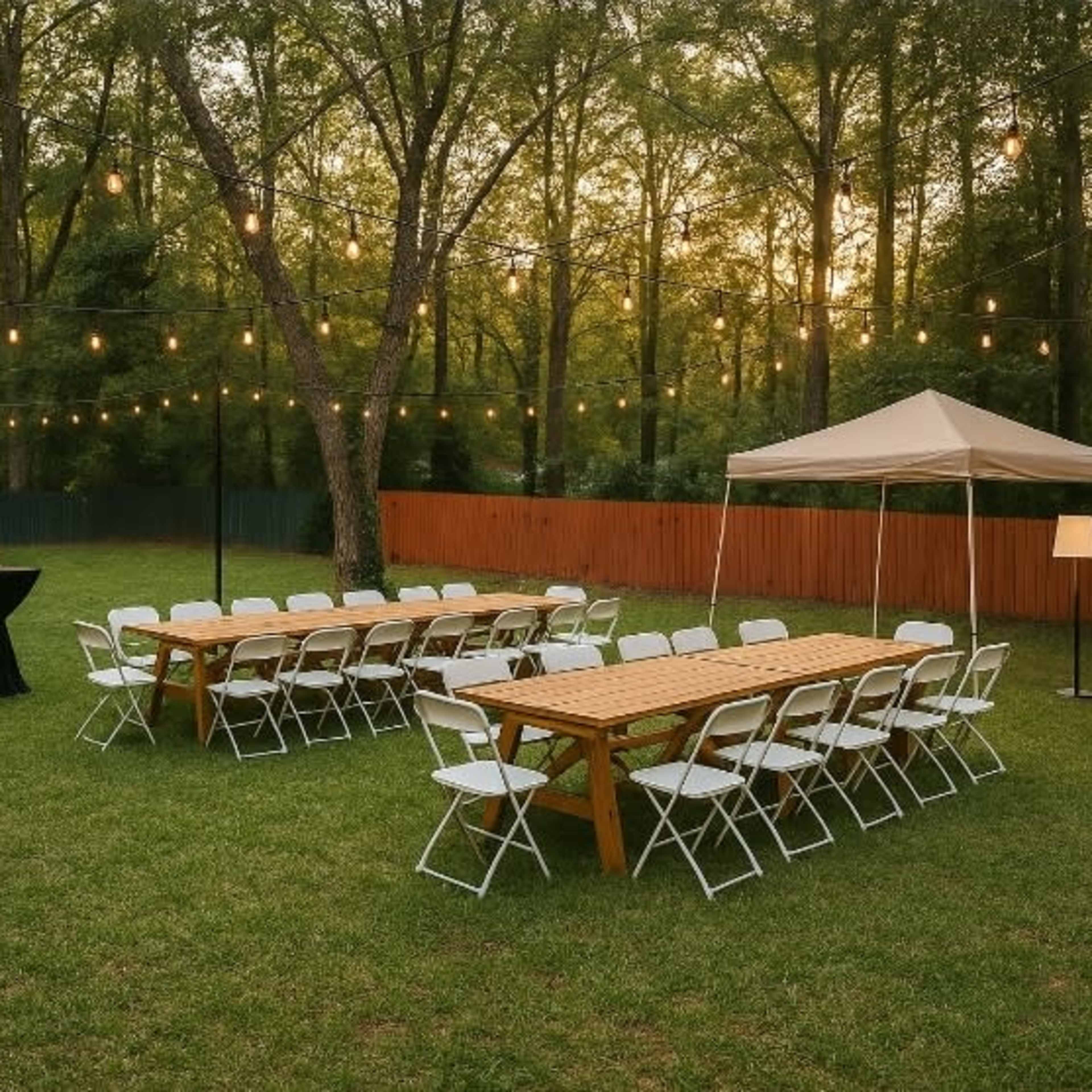 Private Outdoor Event Yard in College Park Image in College Park, East Point, GA