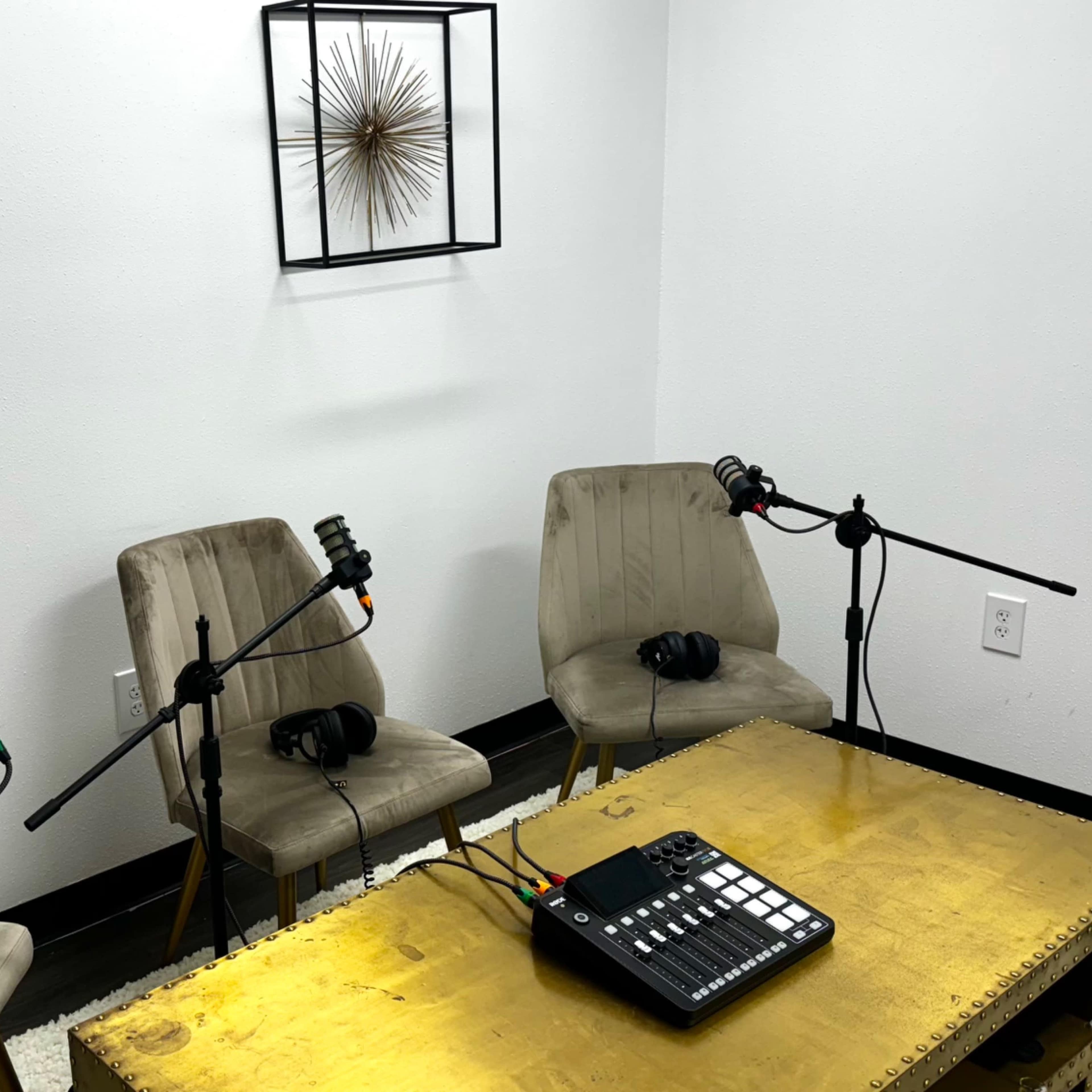 Downtown Podcast Studio Image in Inner West Side, San Antonio, TX