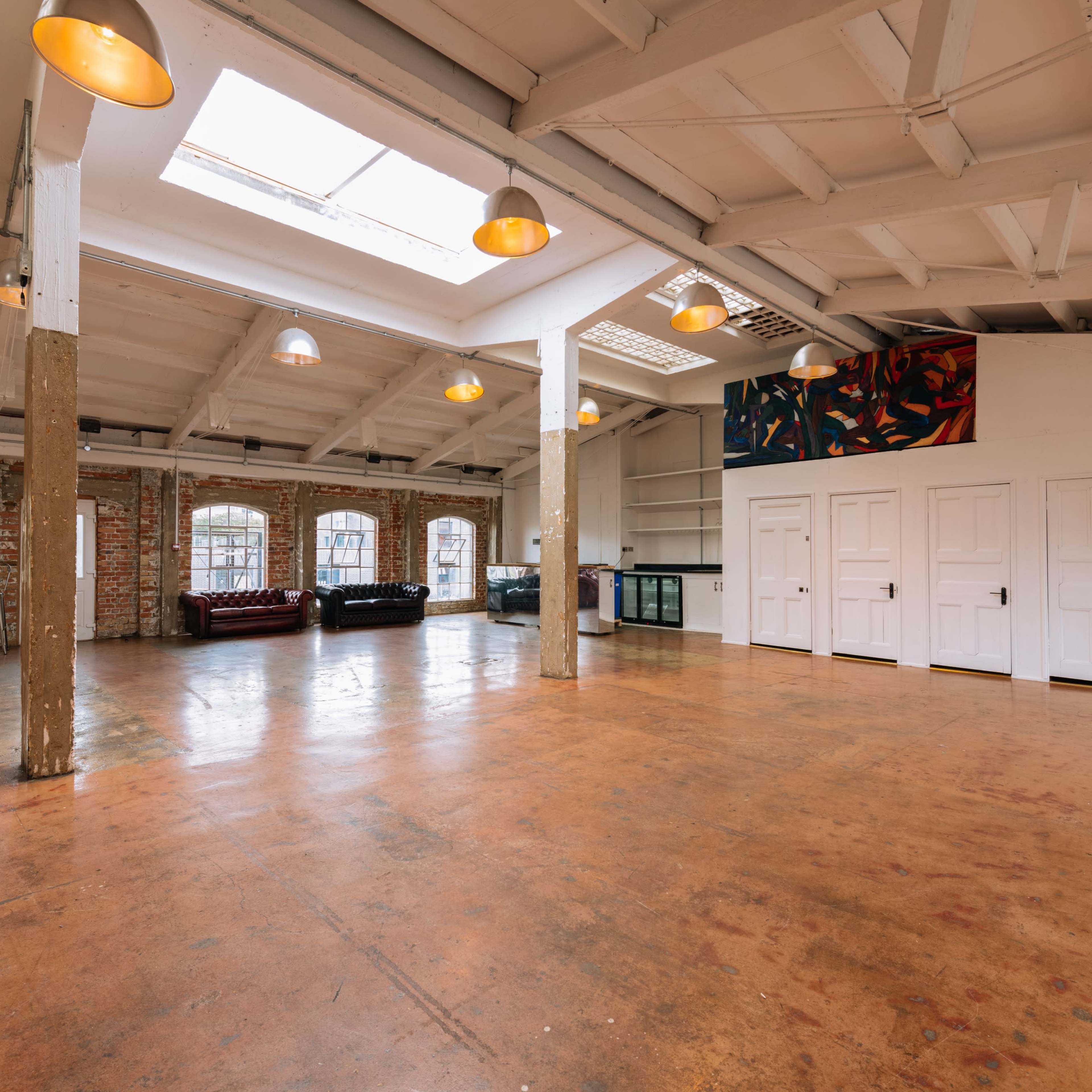 Historic Warehouse Event and Rehearsal Space in Hackney Wick Image in Fish Island, London, England