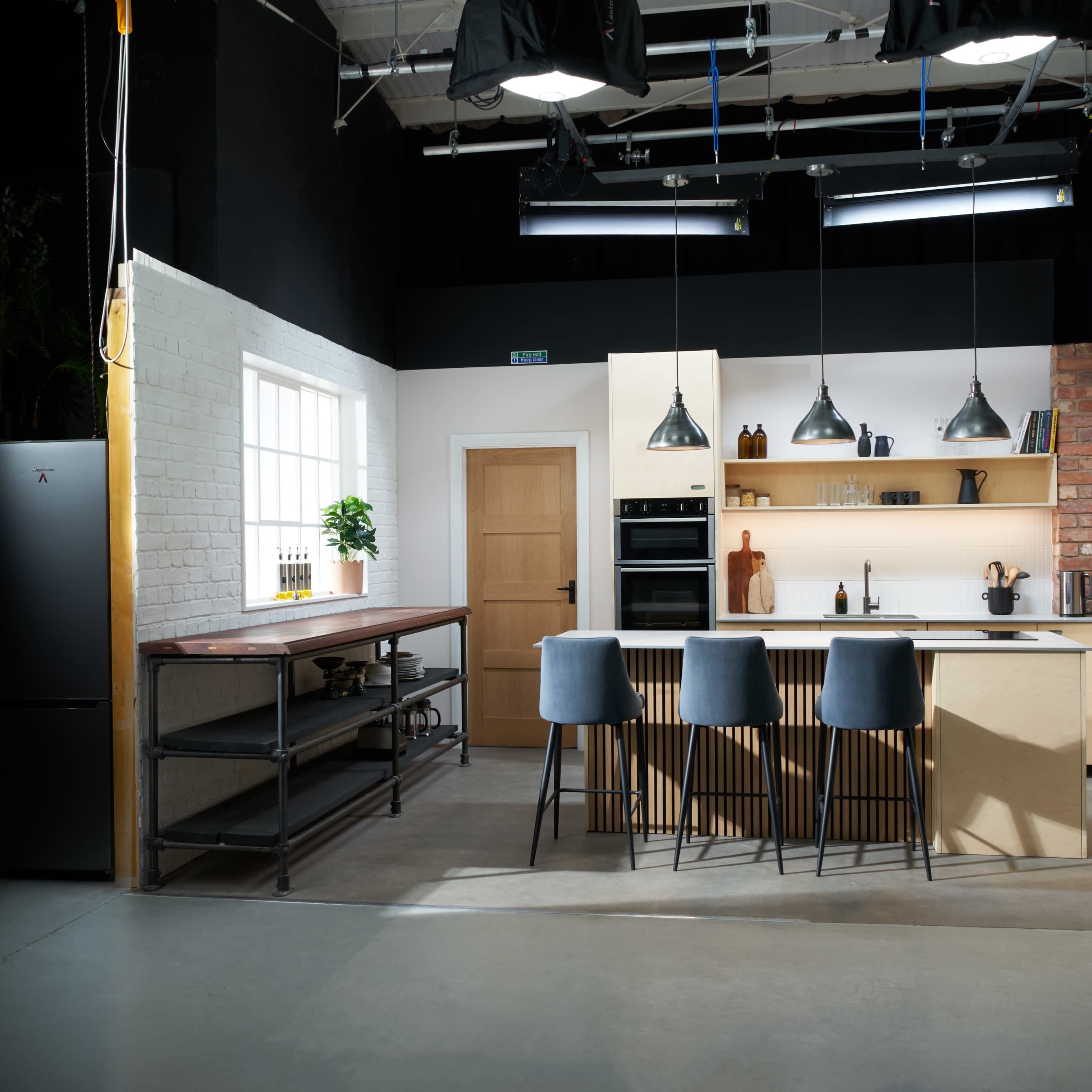 Studio Kitchen within a Studio - Super versatile fully functioning modern shoot kitchen Image in Wooburn, Bourne End, England