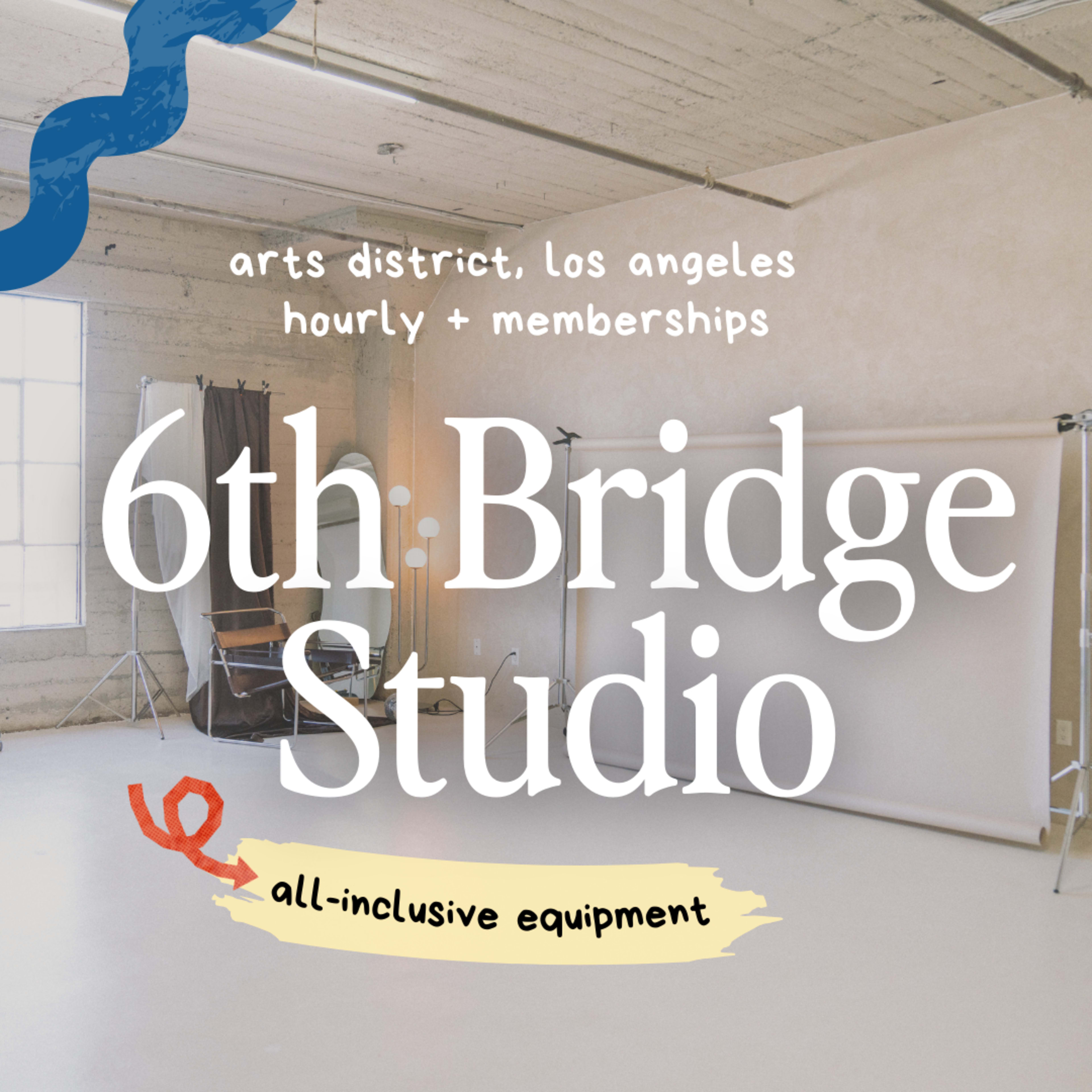Photography Studio LA Creative Natural Light + All Inclusive Equipment Rental Space Image in Central LA, Los Angeles, CA