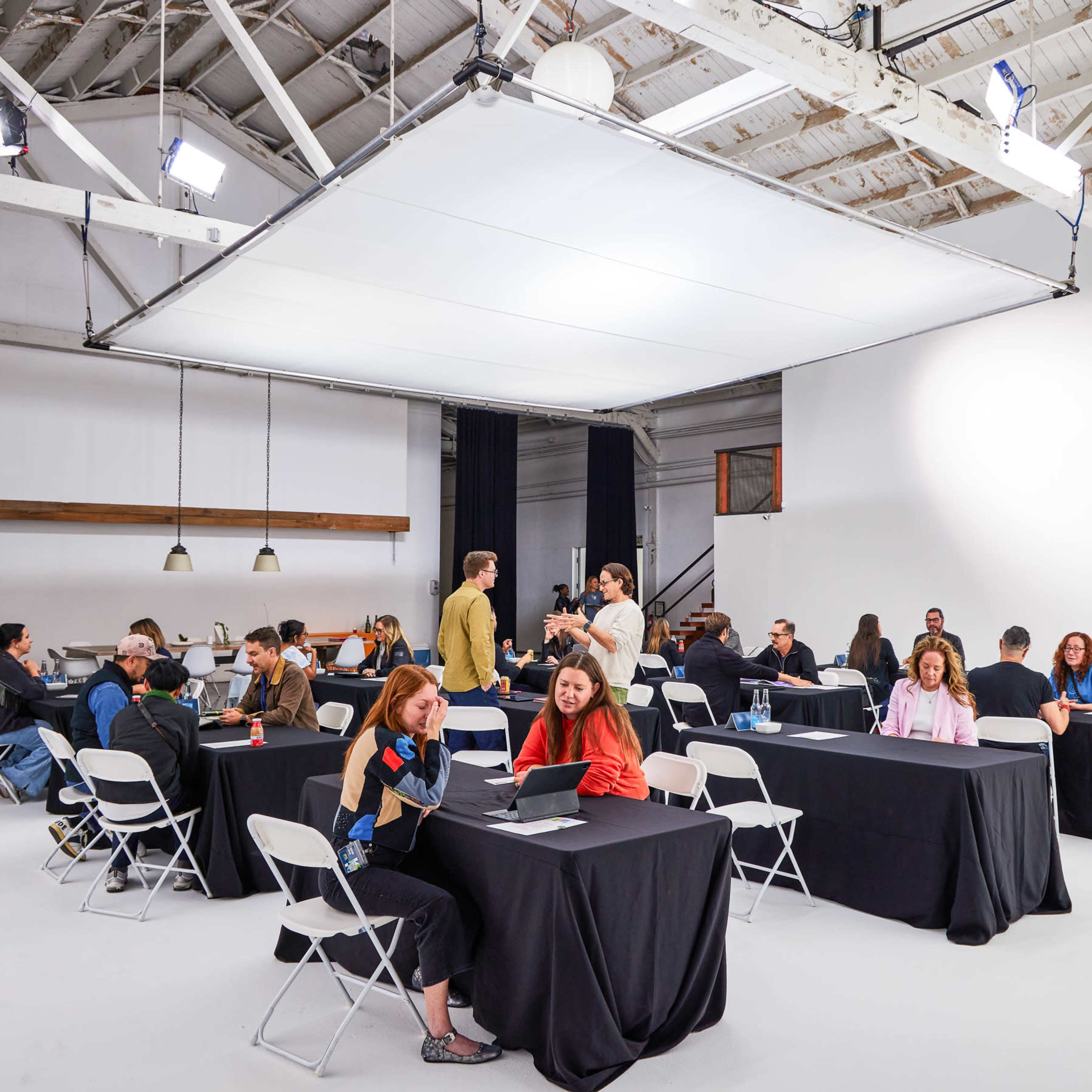 Airy, Modern Creative Space with dramatic Cyc wall in Historic Mission District Building Image in Mission District, San Francisco, CA