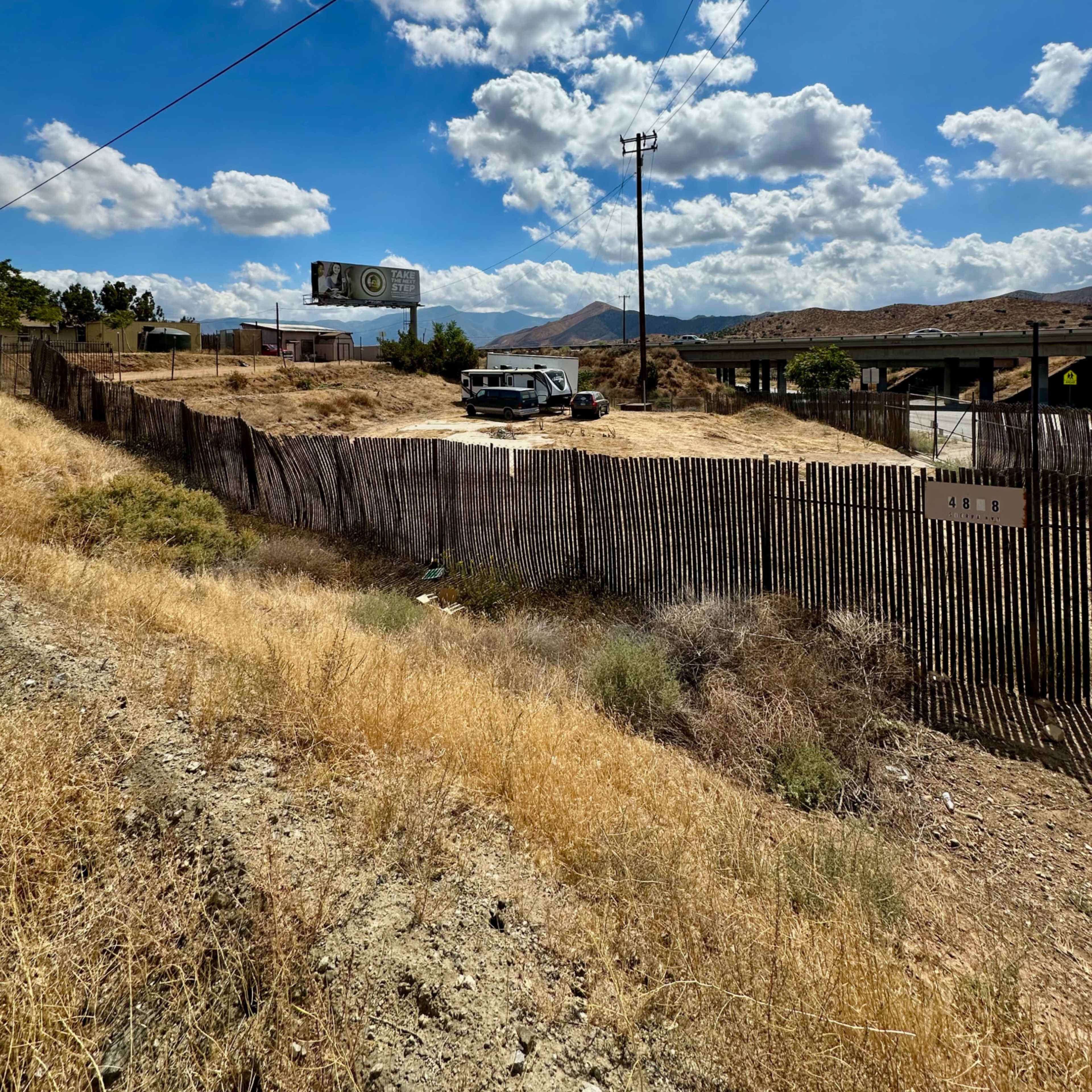 Vacant Desert Lot for Filming, Crew Parking, Base Camps, on M1 property Image in Acton, Acton, CA