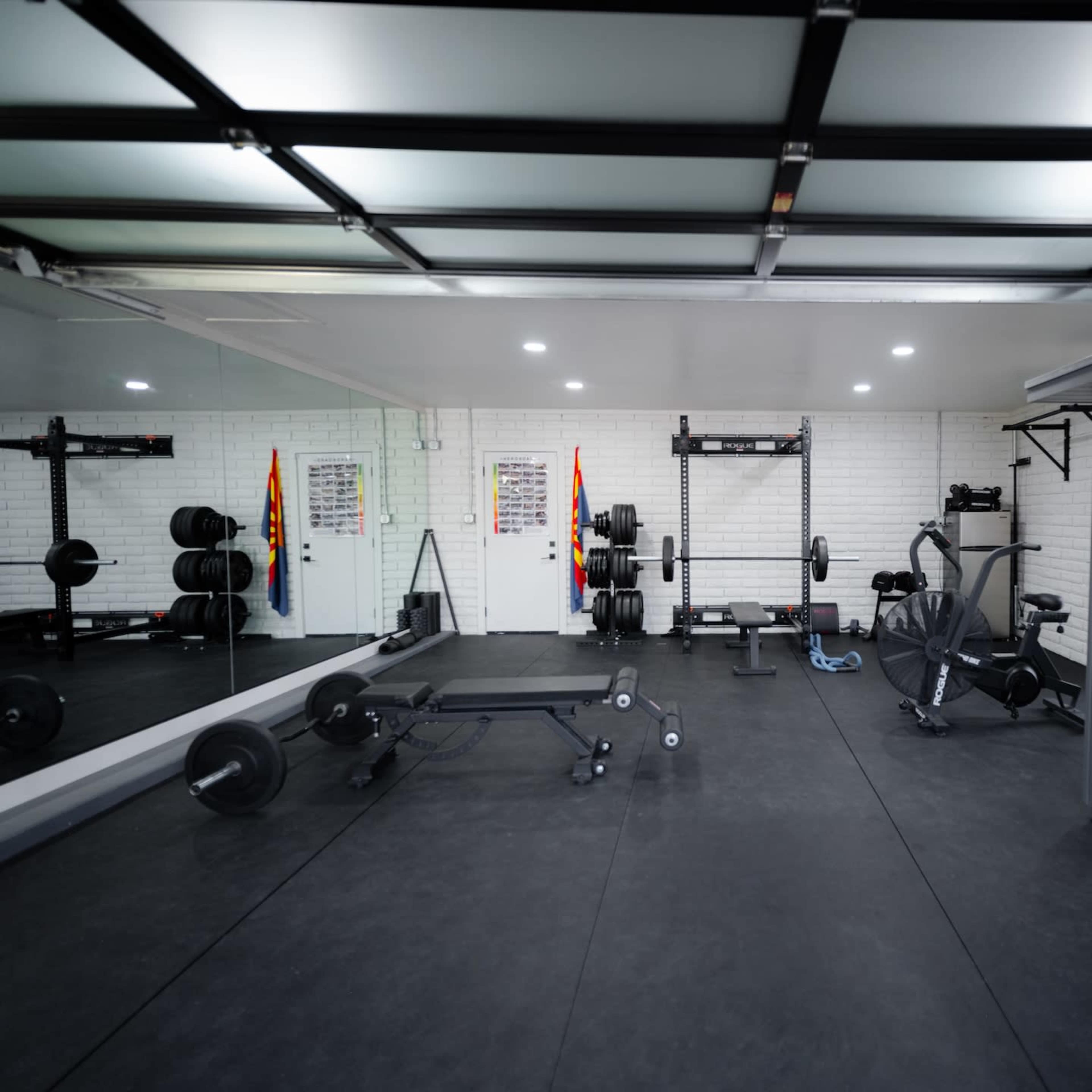 Home Garage Cross-fit Style Gym & Basketball Court Image in Shalimar, Tempe, AZ