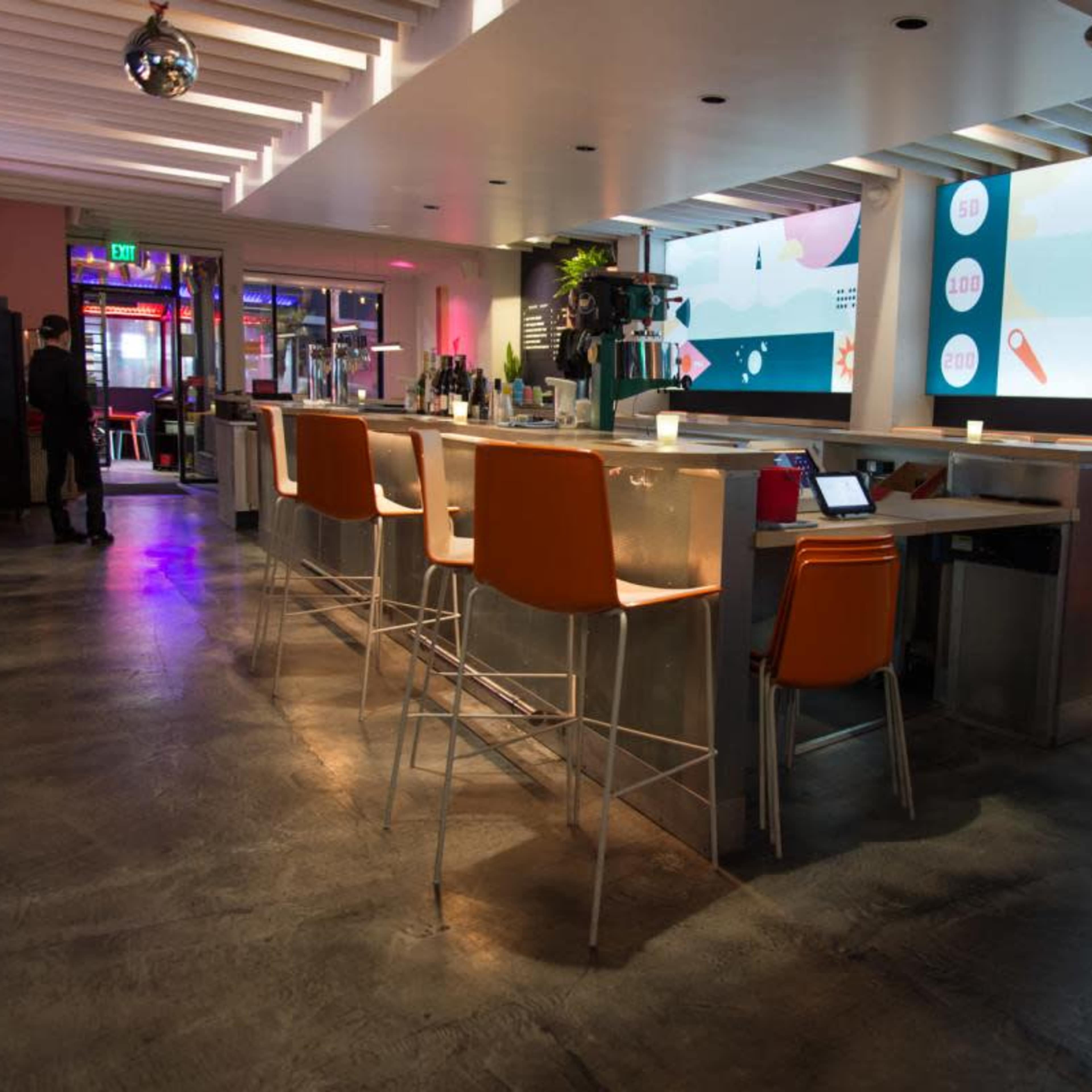Trendy Arcade Restaurant in the Mission Image in Bernal Heights, San Francisco, CA